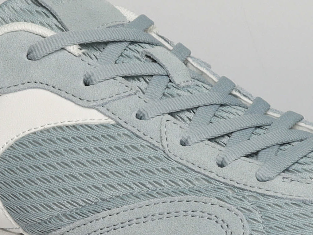 Premium Damen Sneaker Light Blue – Leder &amp; Textil | LA BALLERINA UP26AS017