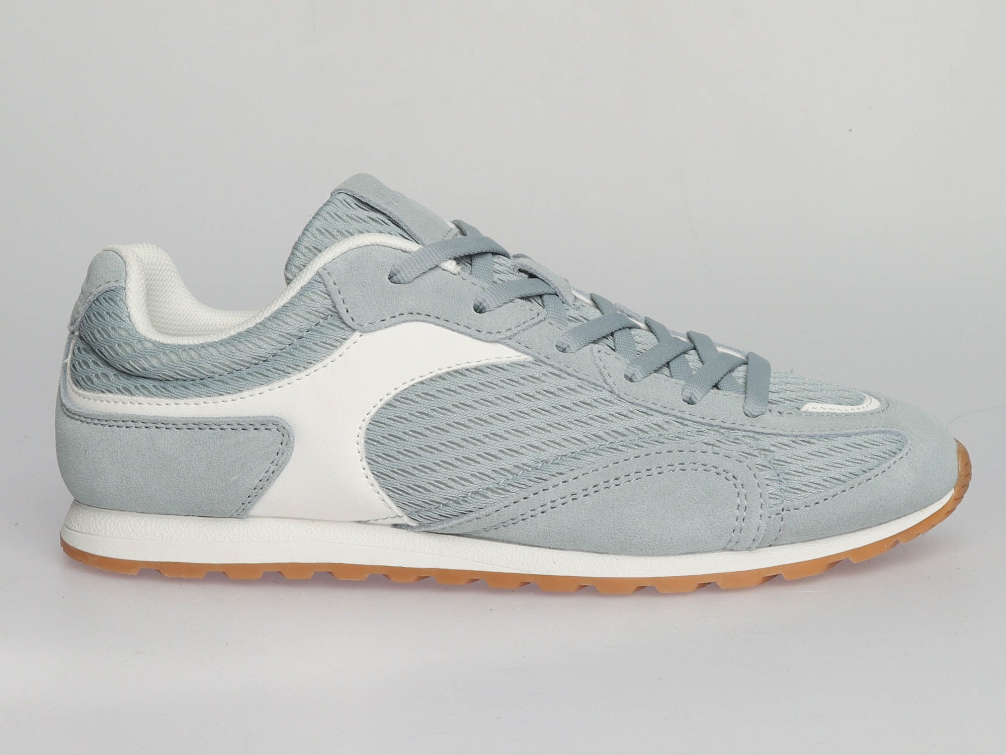 Premium Damen Sneaker Light Blue – Leder &amp; Textil | LA BALLERINA UP26AS017