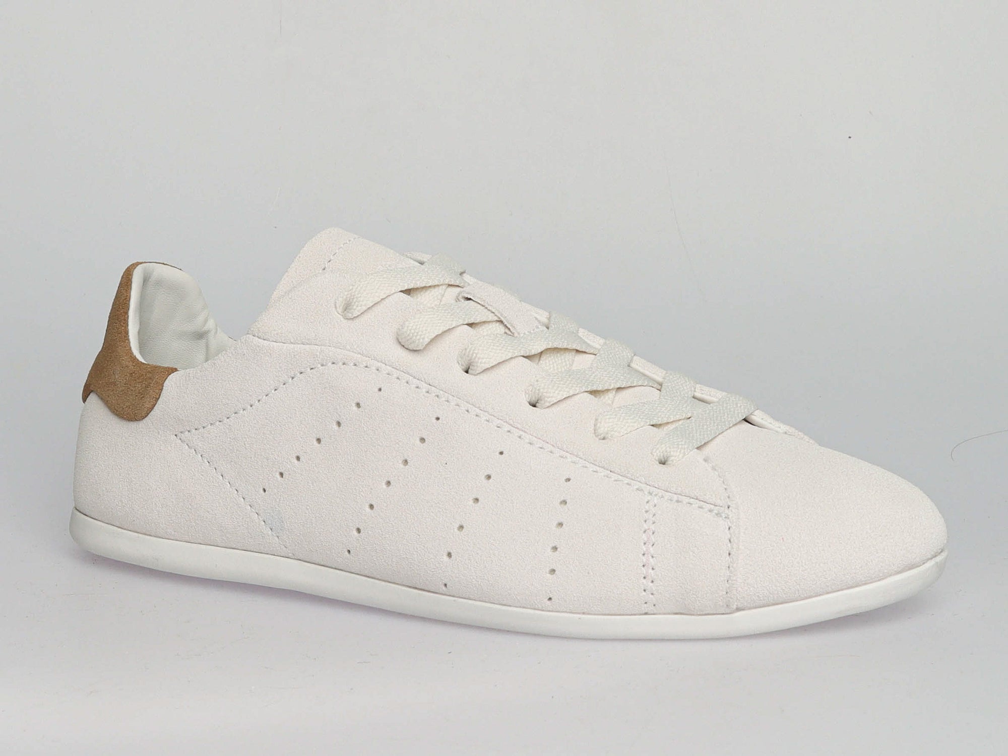 Premium Damen Sneaker Weiß Multi – Leder  | LA BALLERINA UP26AS006