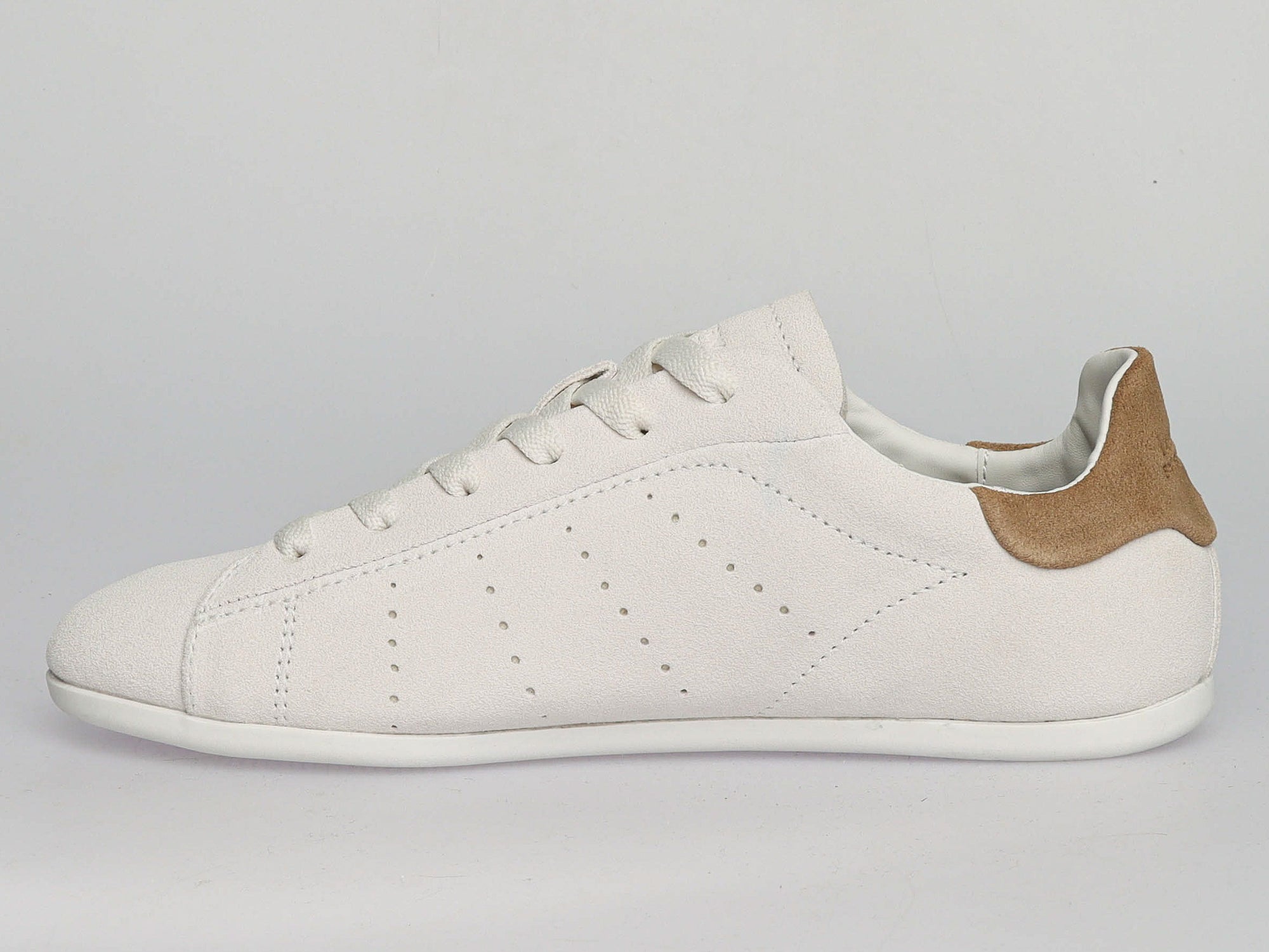 Premium Damen Sneaker Weiß Multi – Leder  | LA BALLERINA UP26AS006