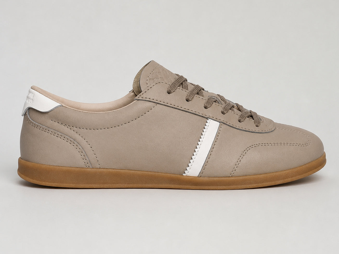 Premium Damen Sneaker Taupe – Leder | LA BALLERINA UP26AS017-top-441 - La Ballerina