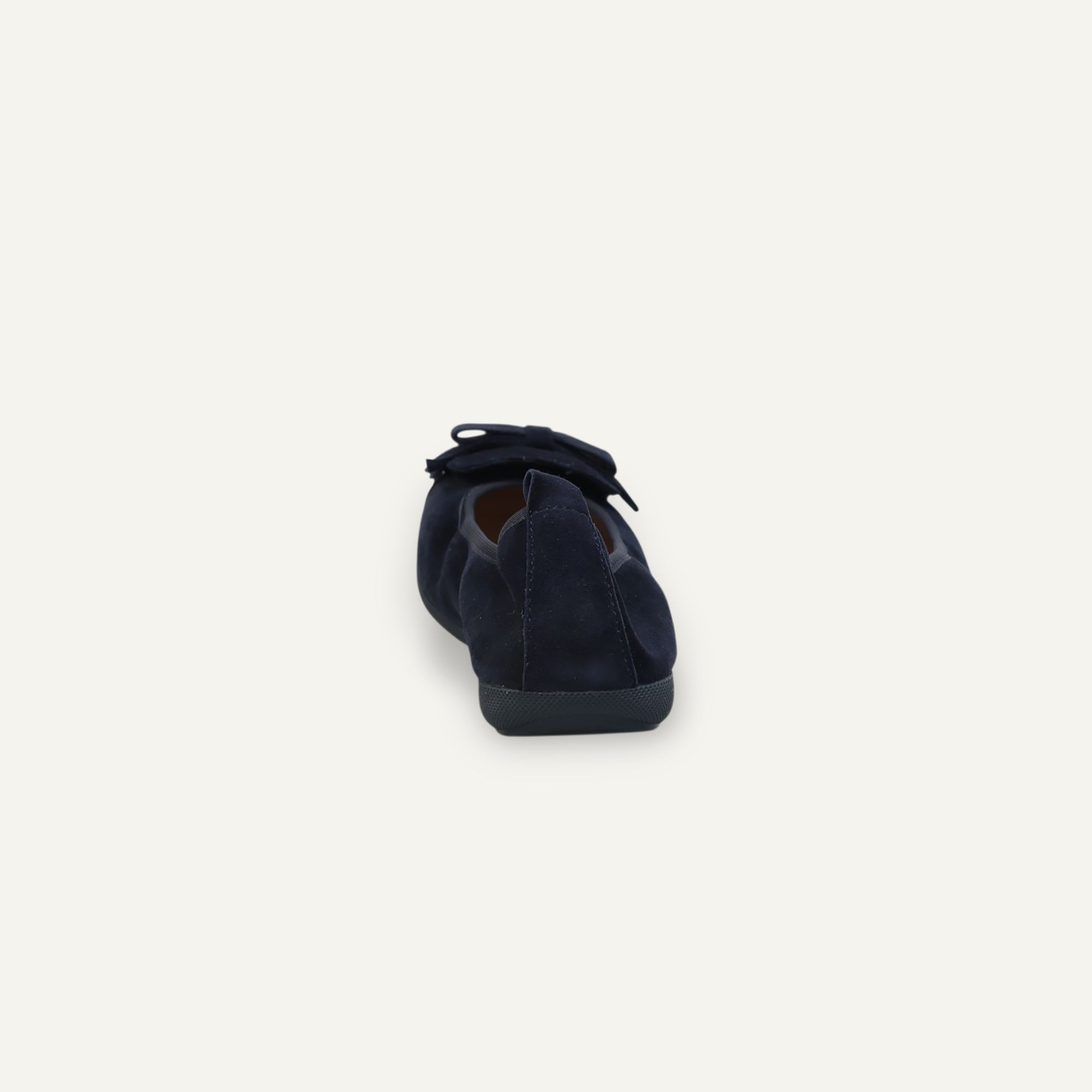 CAMBIO Damen-Ballerinas aus Veloursleder in Dunkelblau CAMBIO Ballerinas