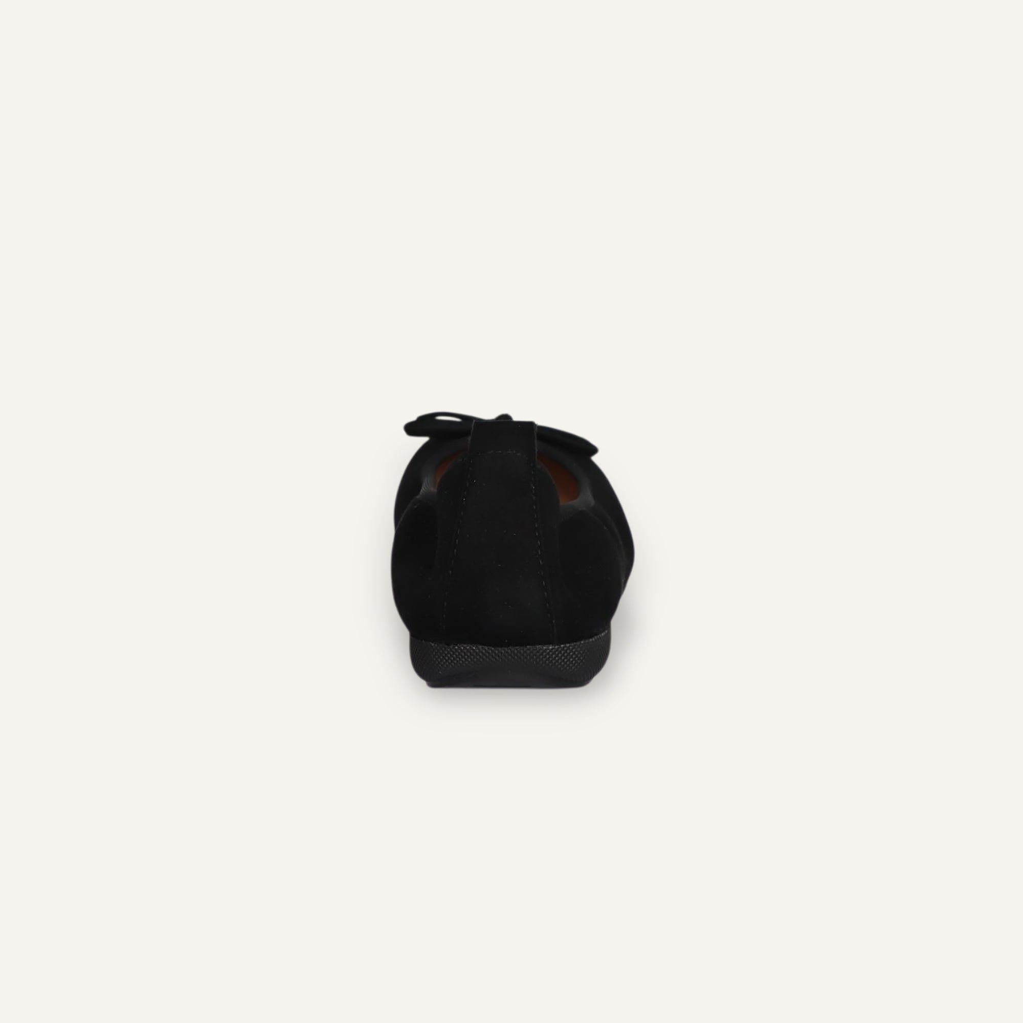 BASIC Damen-Ballerinas aus Veloursleder in Schwarz – C4-010 BASIC Ballerinas