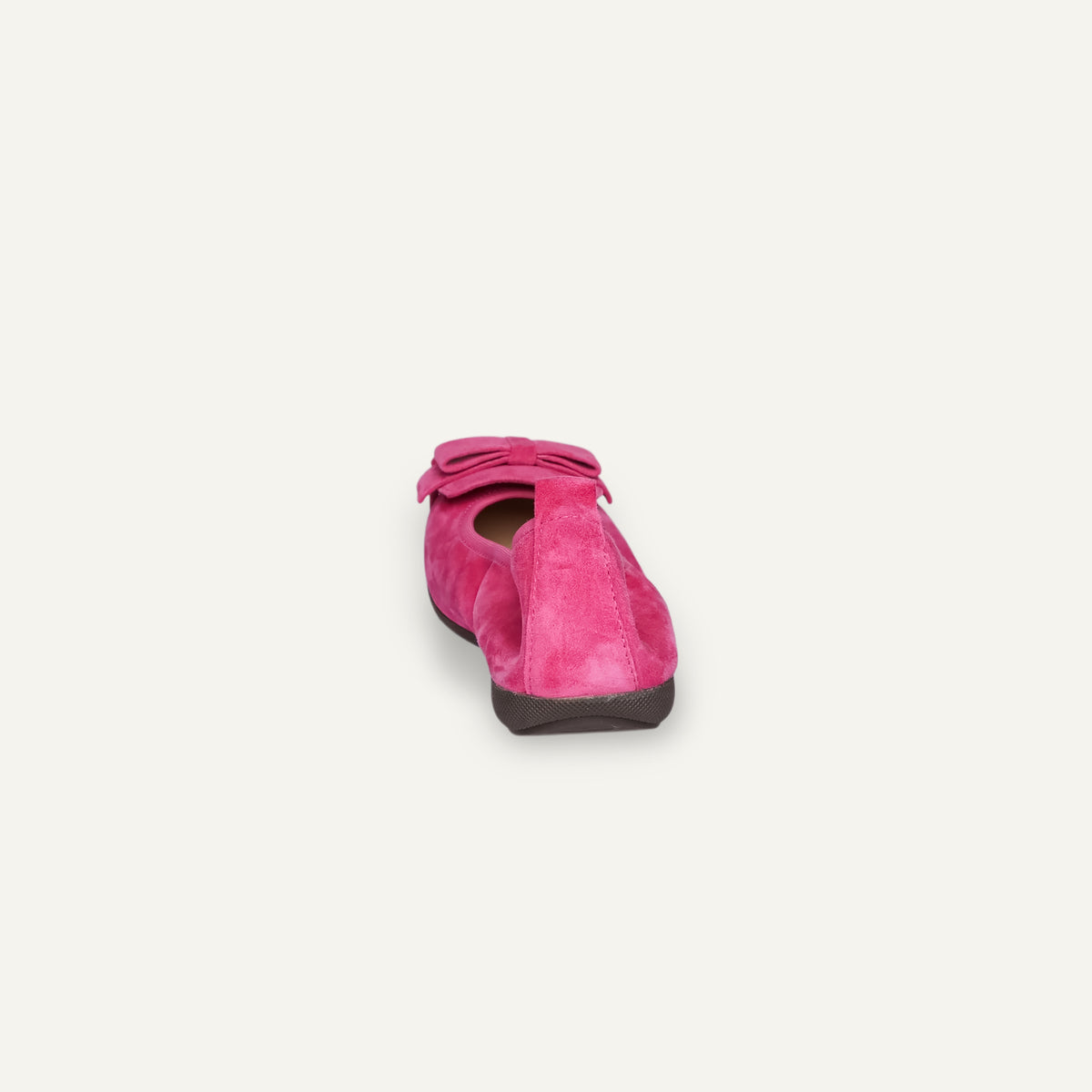 CAMBIO Damen-Ballerinas aus Veloursleder in Fuchsia CAMBIO Ballerinas