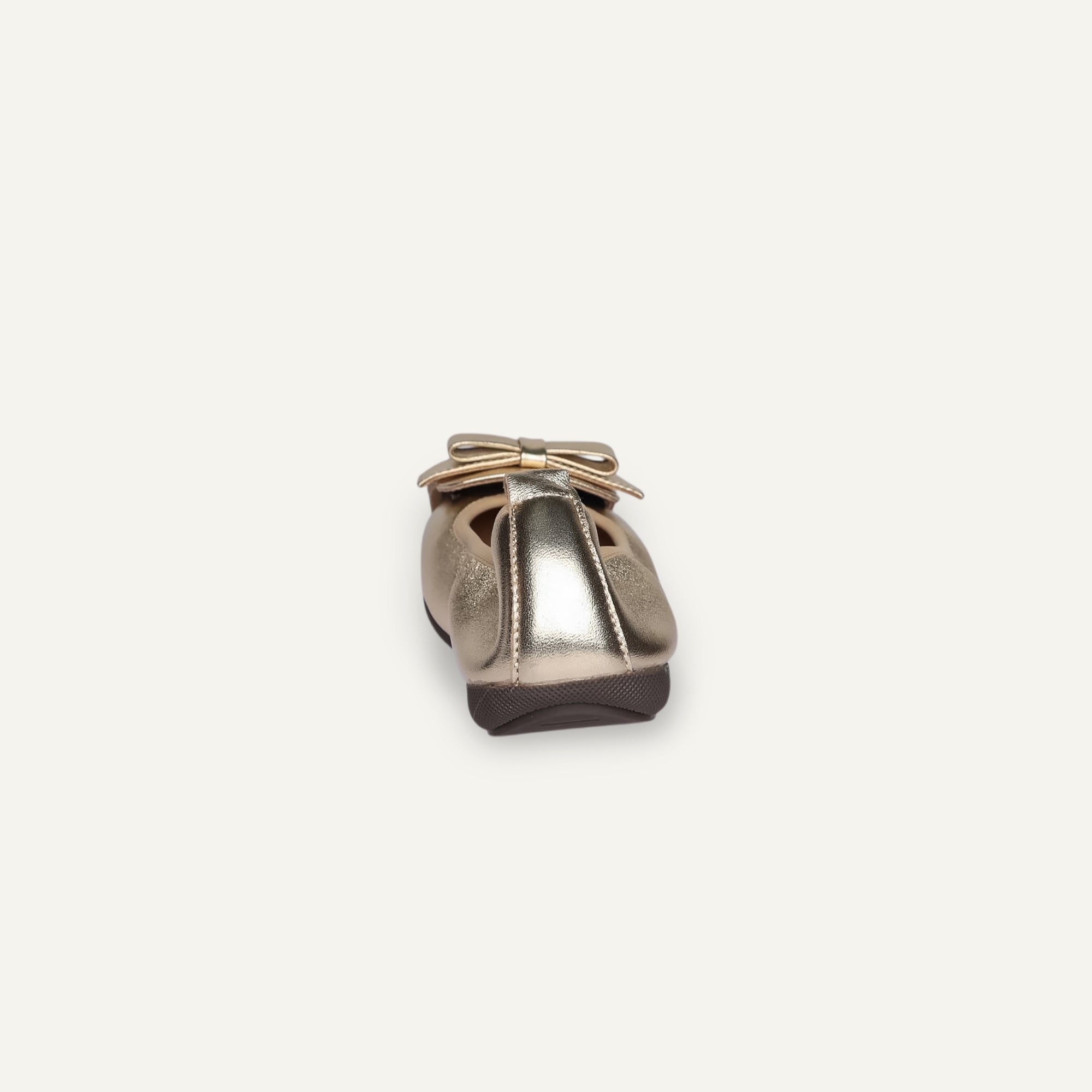 CAMBIO Damen-Ballerinas aus Laminato-Leder in Gold CAMBIO Ballerinas