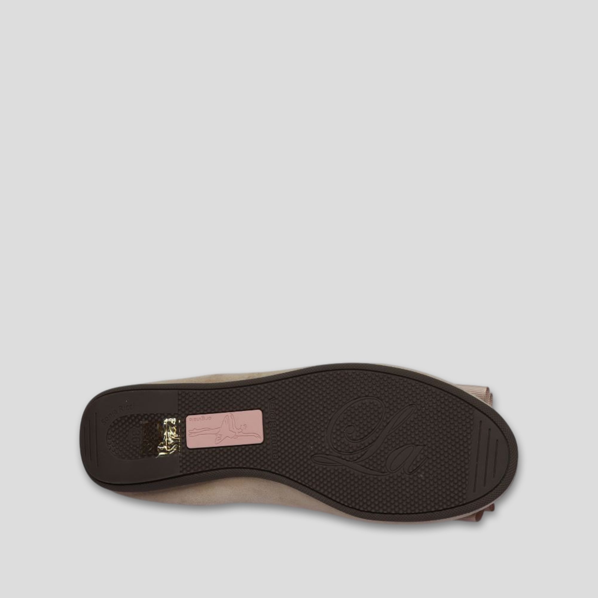 La Ballerina Ballerina Beige Wildleder (106)