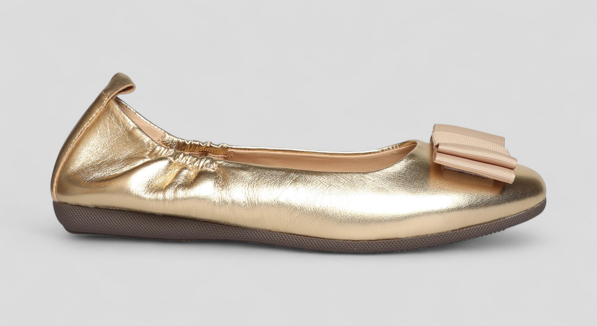 La Ballerina Ballerina Gold Leder (108) - La Ballerina