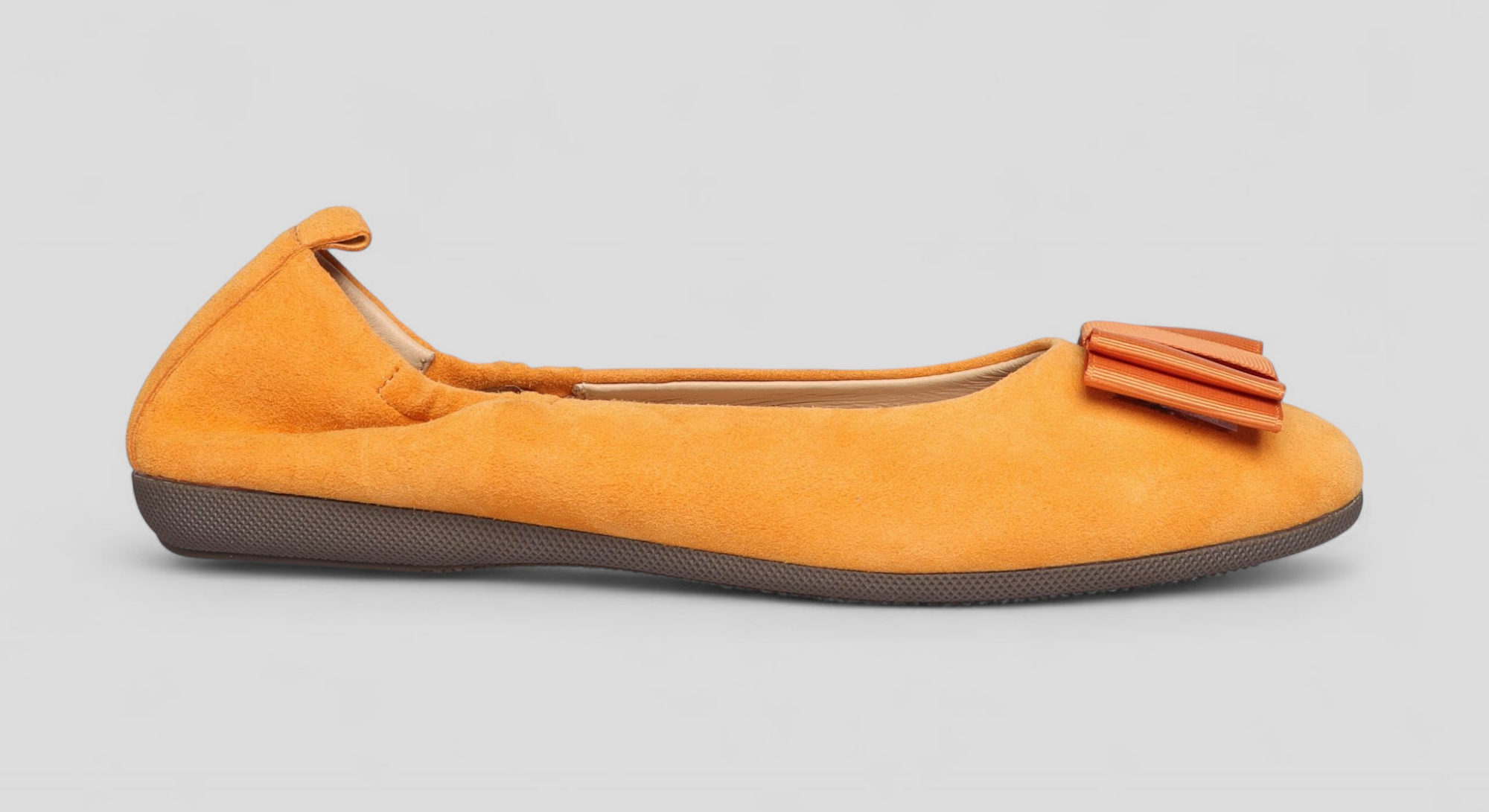 La Ballerina Ballerinas Orange Leder (101) - La Ballerina
