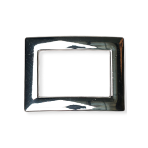 CAMBIO Shoe Buckle Ramona Silver – interchangeable shoe jewellery for LA BALLERINA CAMBIO ballet flats