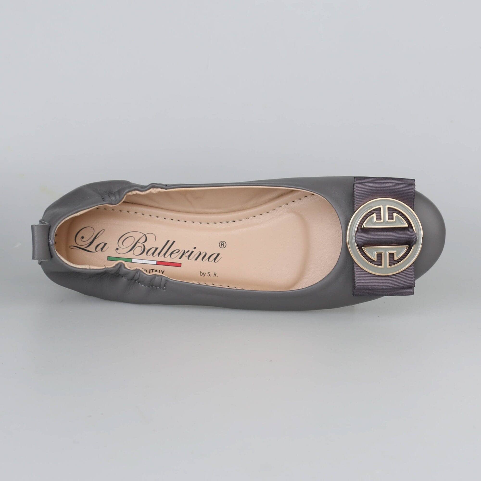 LA BALLERINA CAMBIO SOFT 2 | NAPPALEDER | GRAU - La Ballerina