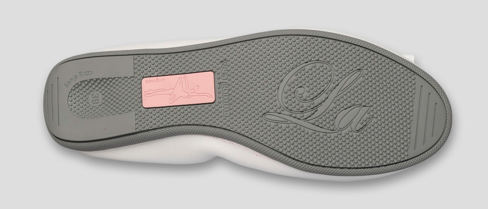 S1 💕LA BALLERINA CAMBIO WEIß – ELEGANTE LEDER-BALLERINAS VON SONJA RICCI