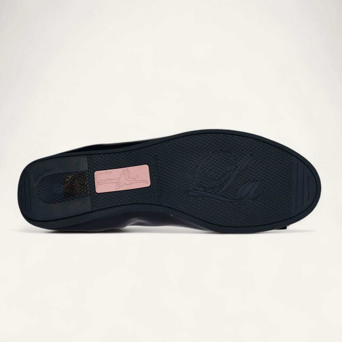 CAMBIO ballet flats in dark blue patent leather – size 41 – Outsole