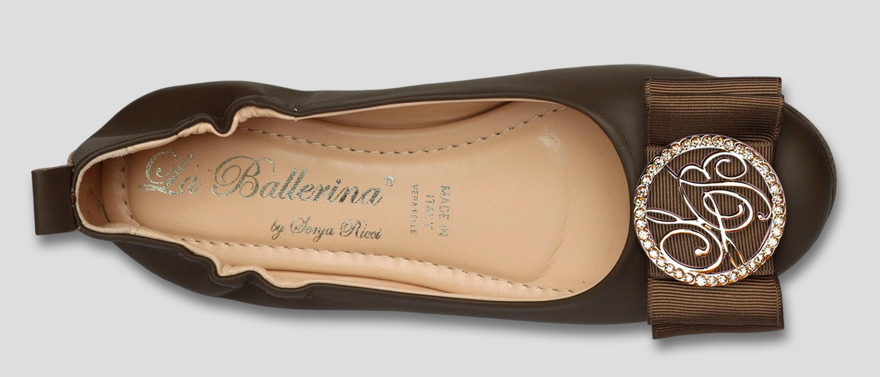 La Ballerina Soft Nappa Braun Damen-Ballerinas Leder – Elegant & Bequem [70] - La Ballerina