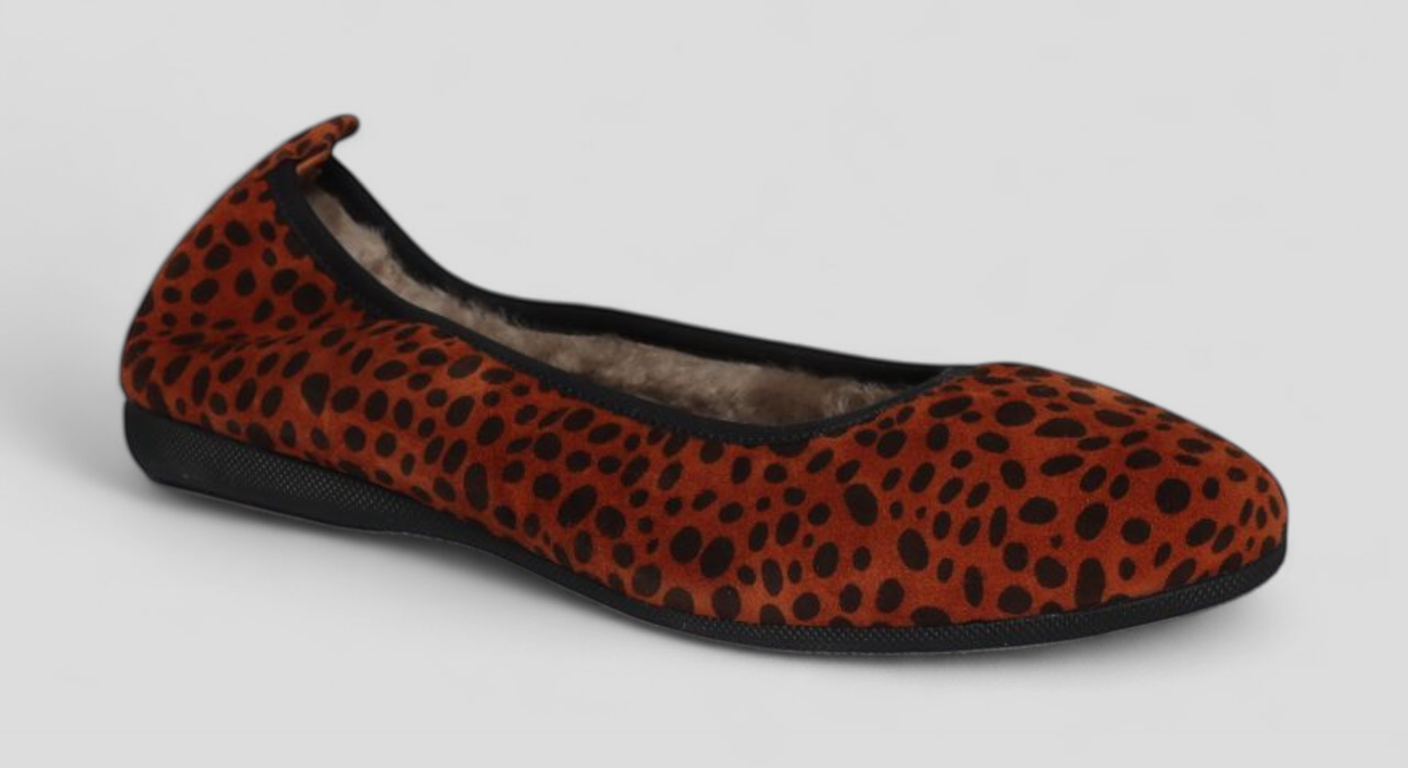 08W-1 NO - CAMBIO La Ballerina - NO - CAMBIO Warmgefüttert Leopard Print - La Ballerina