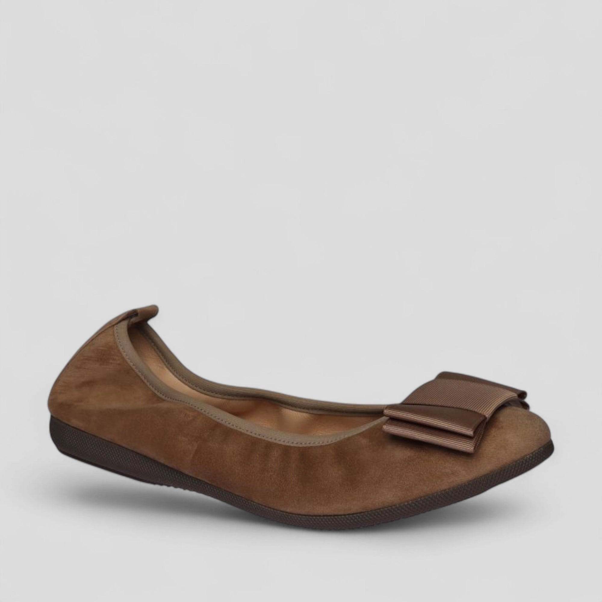 La Ballerina Cambio – Damen Ballerinas aus Leder in Cognac 14-26S - La Ballerina
