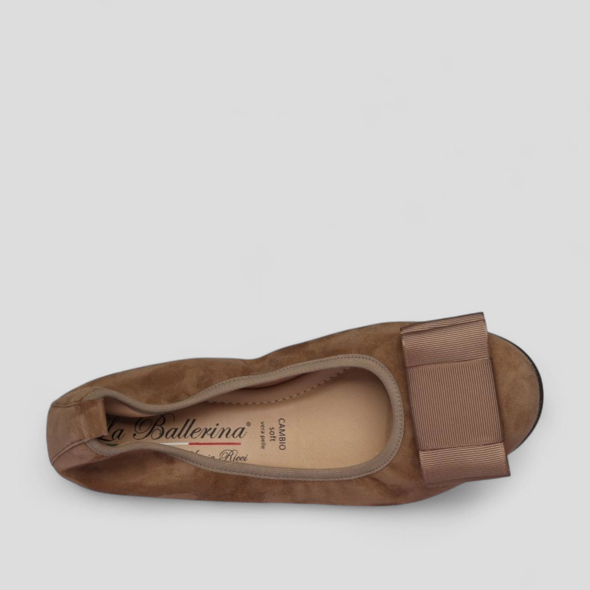 La Ballerina Cambio – Damen Ballerinas aus Leder in Cognac 14-26S - La Ballerina
