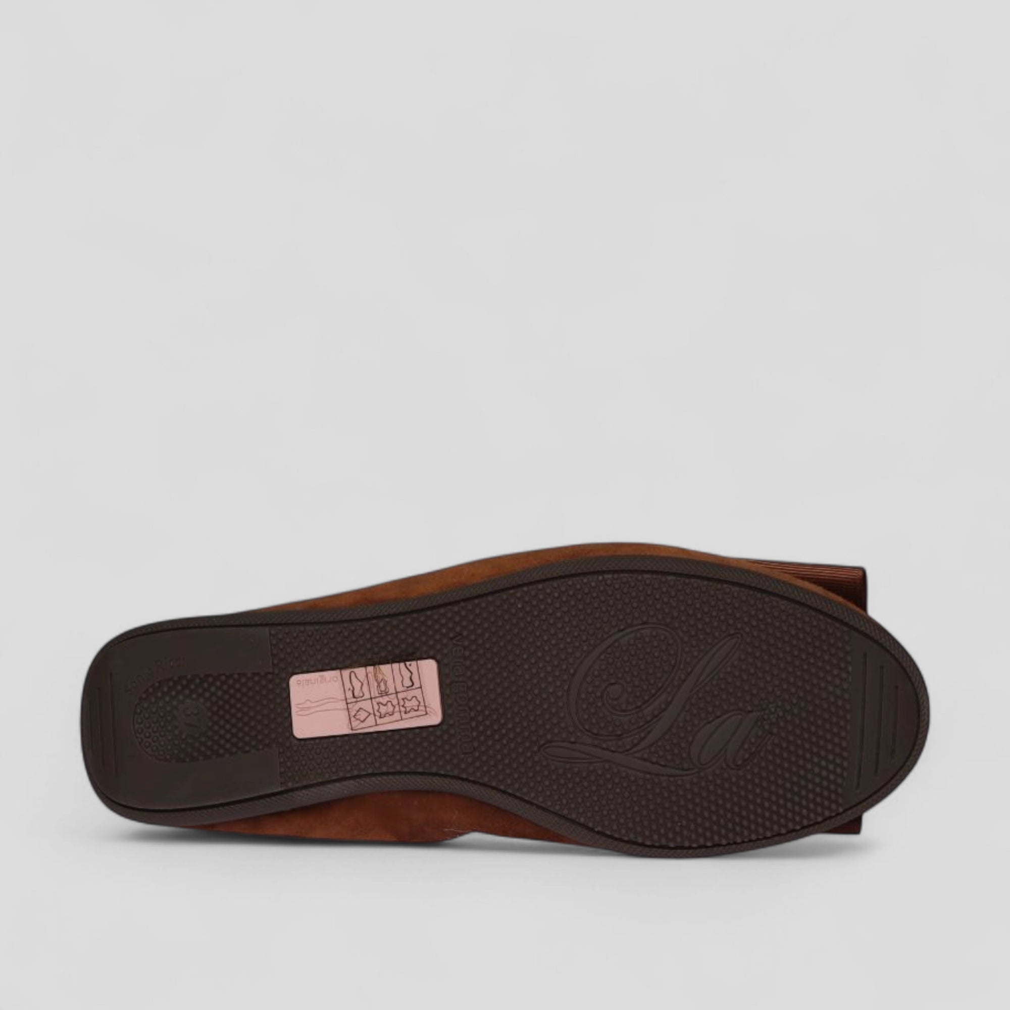 La Ballerina Cambio Chocolate Velours 15-26S - La Ballerina