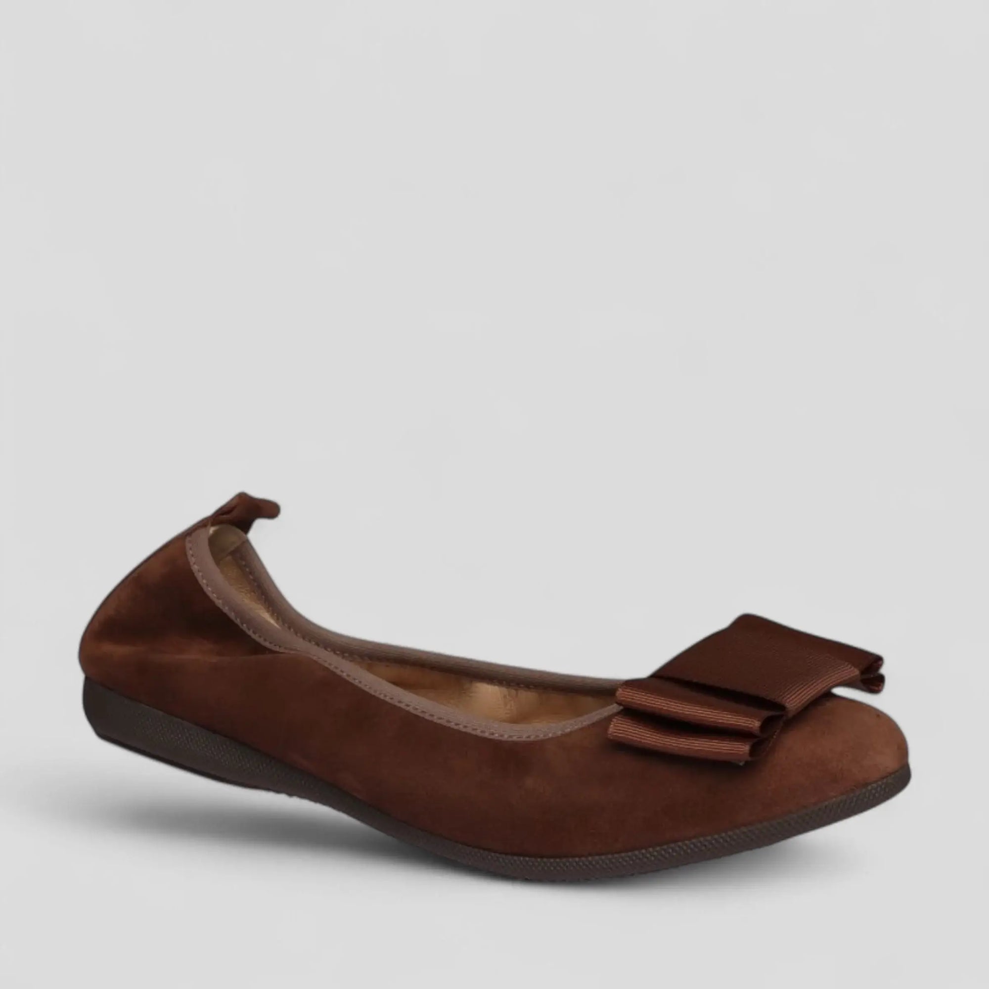 La Ballerina Cambio Dunkelbraun – Luxus Damen Ballerinas 19-26S - La Ballerina