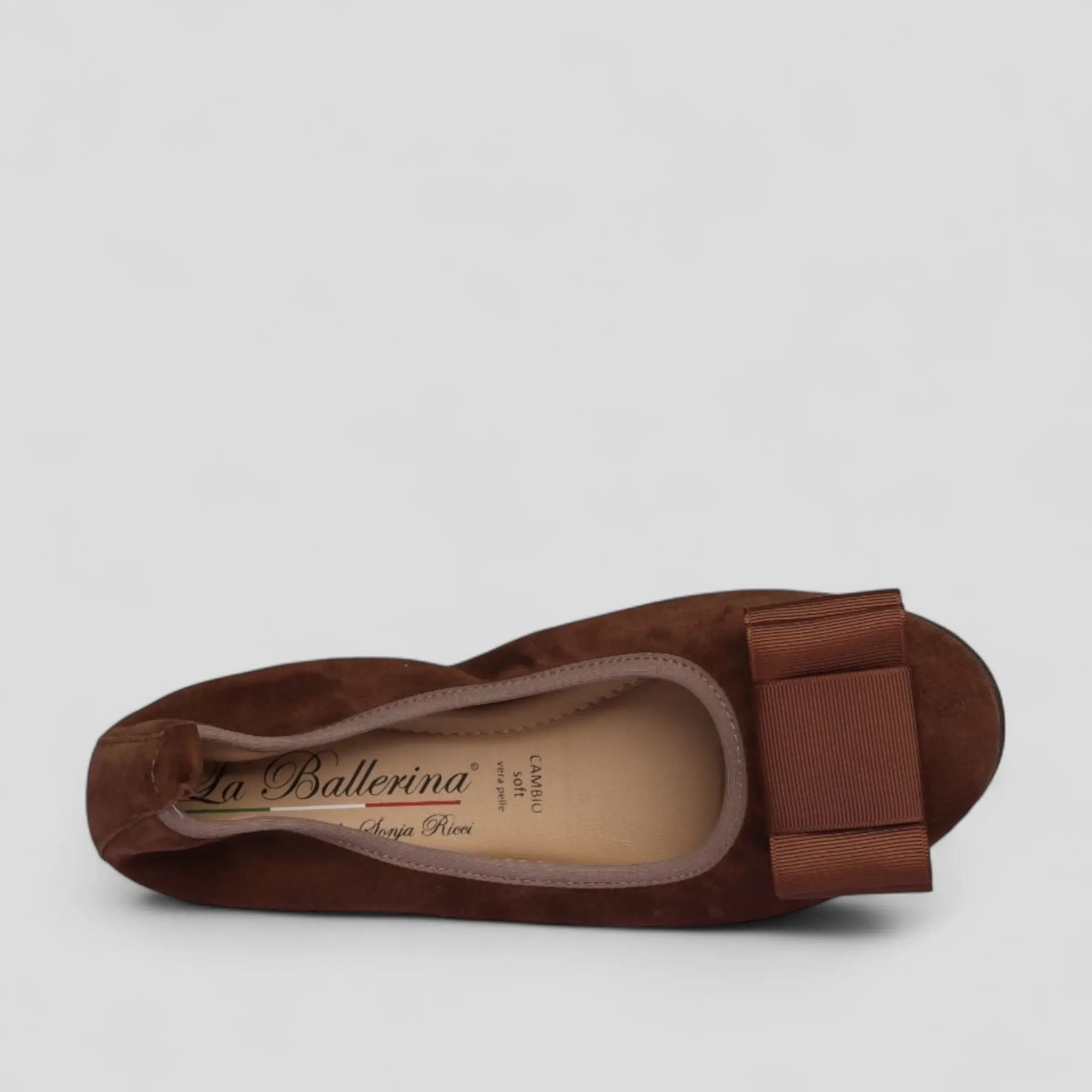 La Ballerina Cambio Dunkelbraun – Luxus Damen Ballerinas 19-26S - La Ballerina