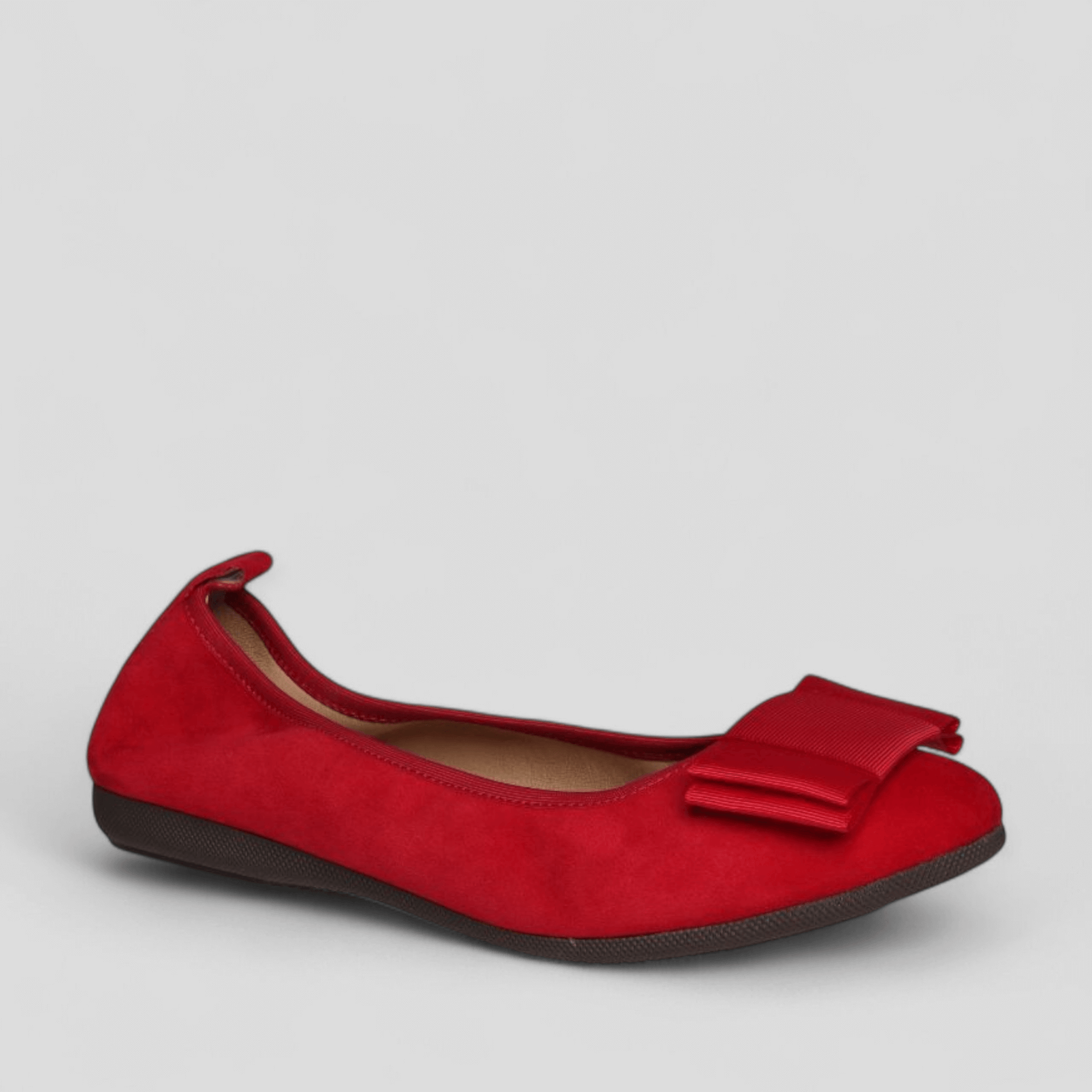 La Ballerina Cambio in Rubinrot – Luxus Damen Ballerinas by Sonja Ricci 21-26S - La Ballerina