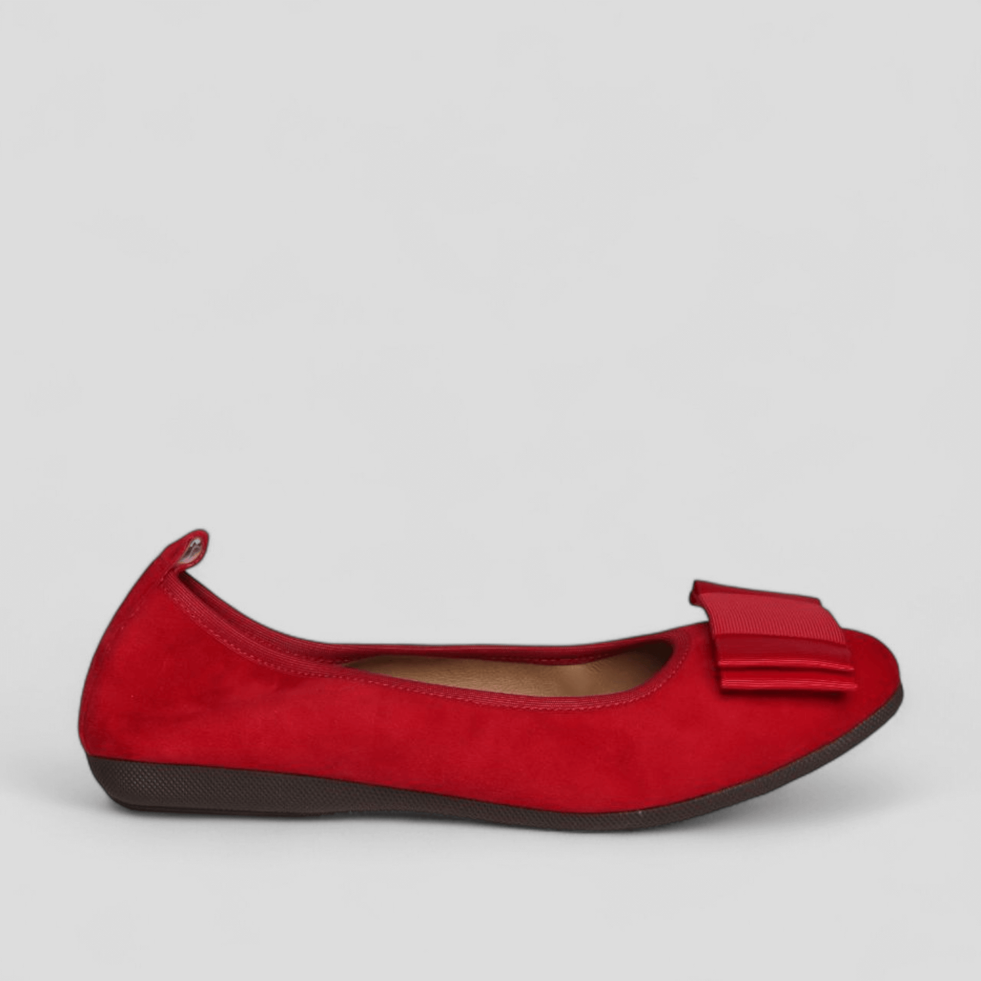 La Ballerina Cambio in Rubinrot – Luxus Damen Ballerinas by Sonja Ricci 21-26S - La Ballerina