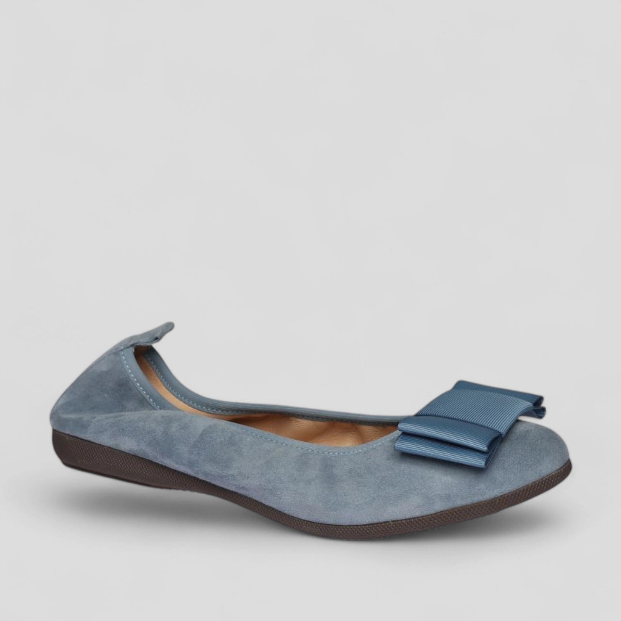 La Ballerina Cambio Hellblau – Damen Ballerinas aus Leder 2-26S - La Ballerina