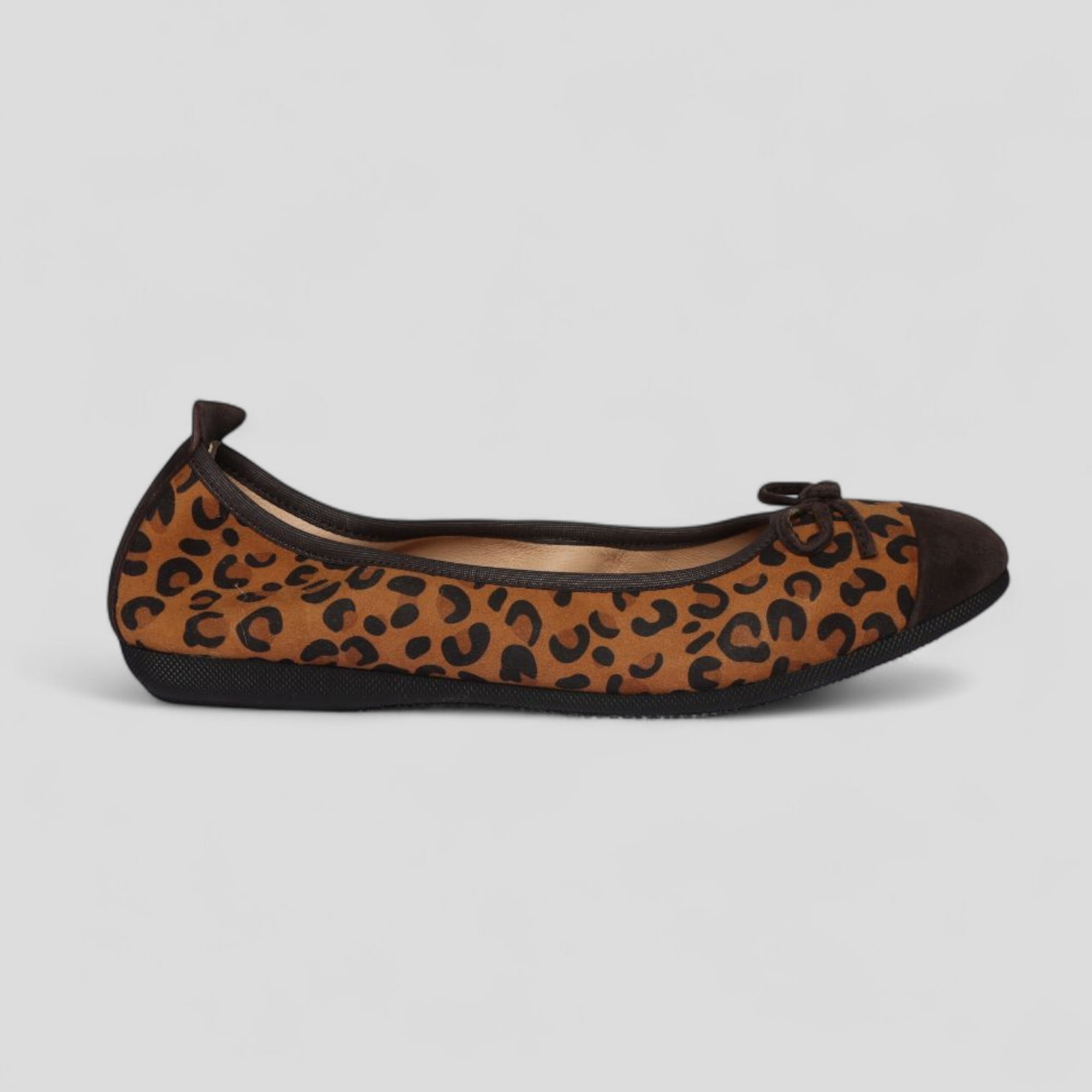 La Ballerina Teatro Leo – Klassische Ballerinas mit Leo-Print 4-26S - La Ballerina