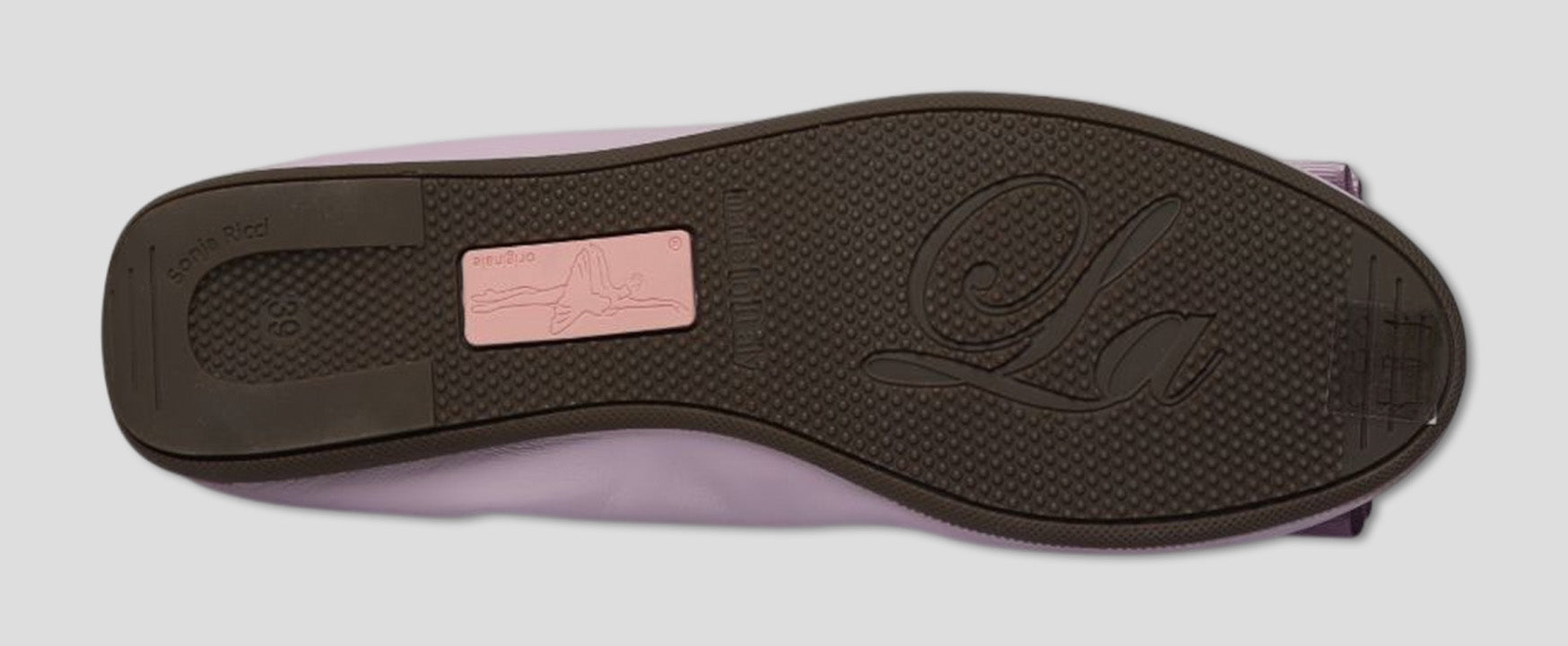 La Ballerina Soft – Bequeme Damen-Ballerinas aus Leder mit Elastik lavanda[58]