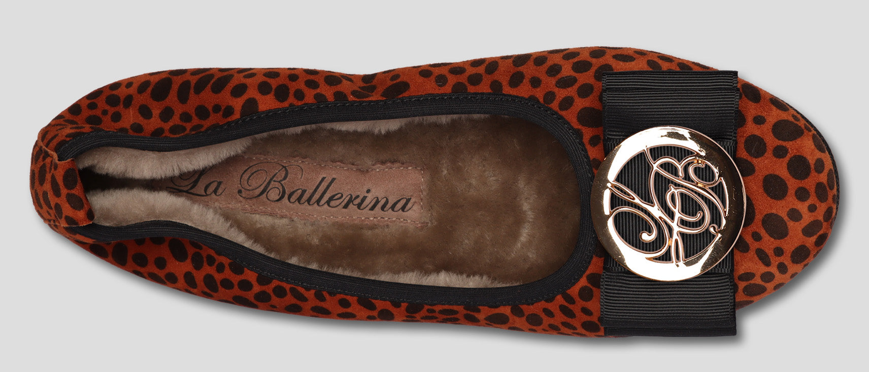 08W NO - CAMBIO La Ballerina NO - CAMBIO Warmgefüttert Leopard Print - La Ballerina