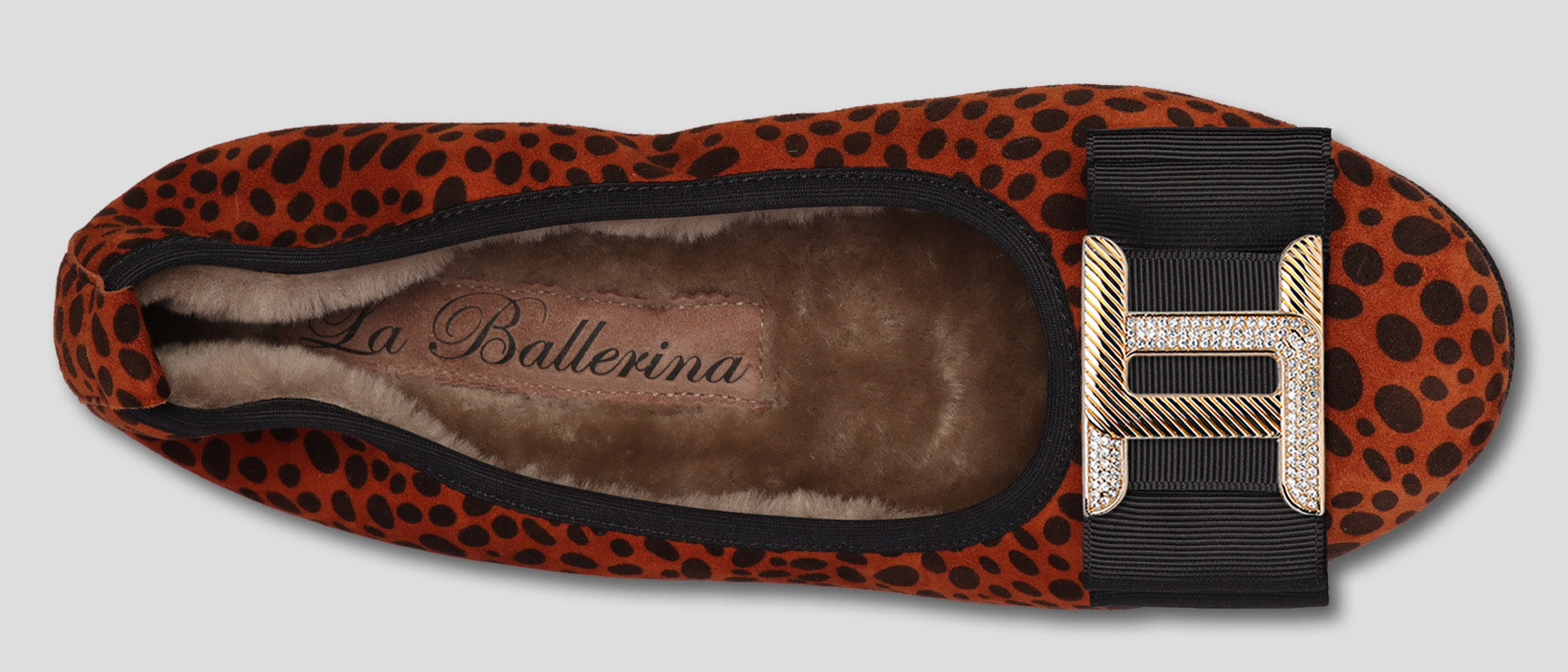 08W NO - CAMBIO La Ballerina NO - CAMBIO Warmgefüttert Leopard Print - La Ballerina