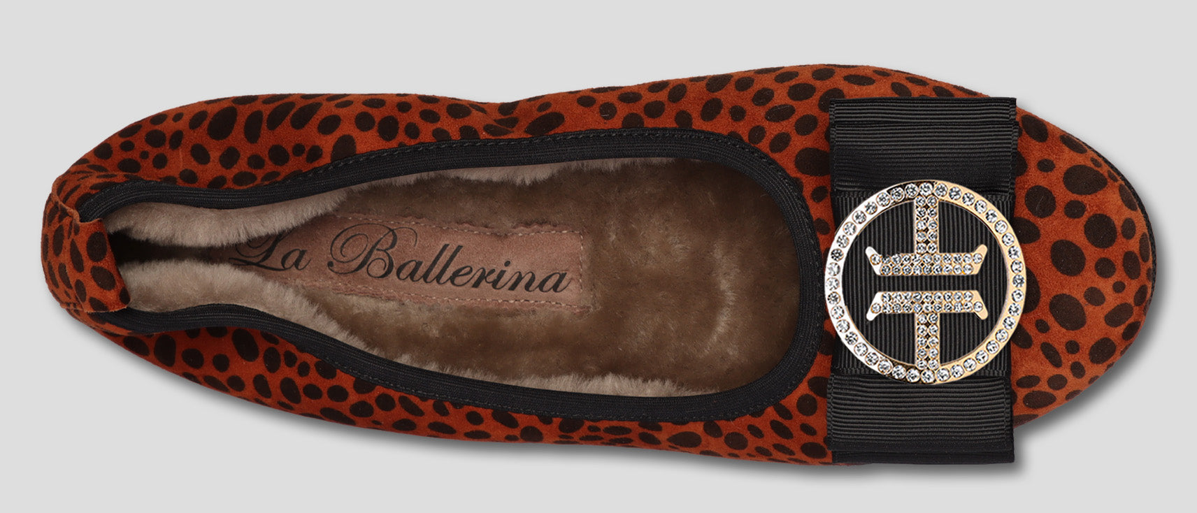 08W NO - CAMBIO La Ballerina NO - CAMBIO Warmgefüttert Leopard Print - La Ballerina