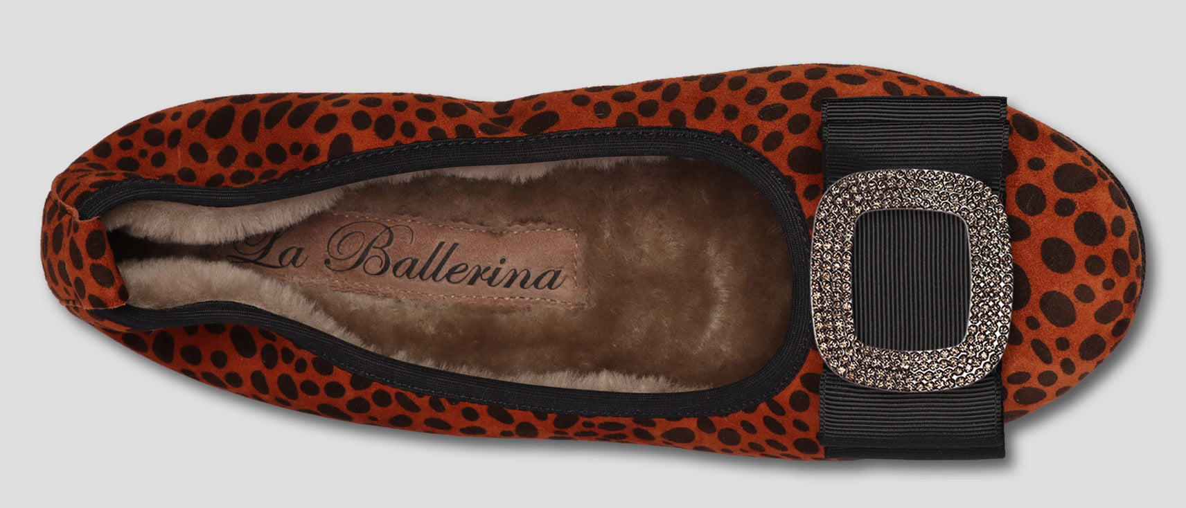 08W NO - CAMBIO La Ballerina NO - CAMBIO Warmgefüttert Leopard Print - La Ballerina