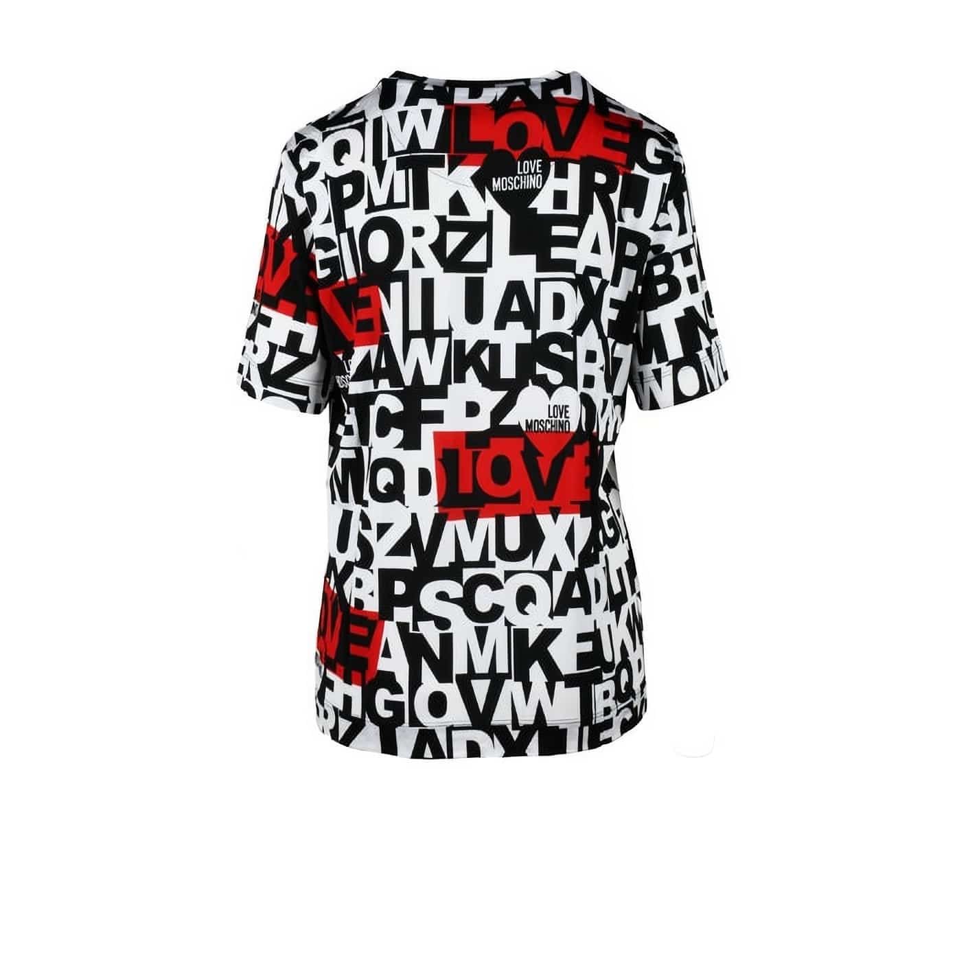 Love Moschino T-Shirt Damen | Rundhals | Kurzarm - La Ballerina