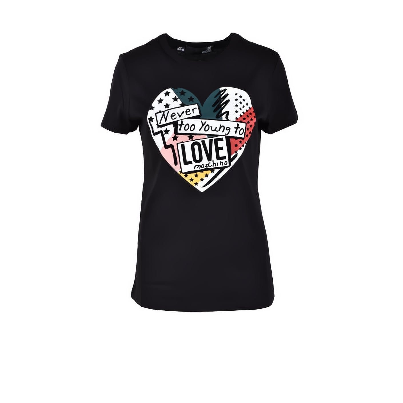 Love Moschino T-Shirt Damen | Rundhalsausschnitt | 100% Cotton - La Ballerina