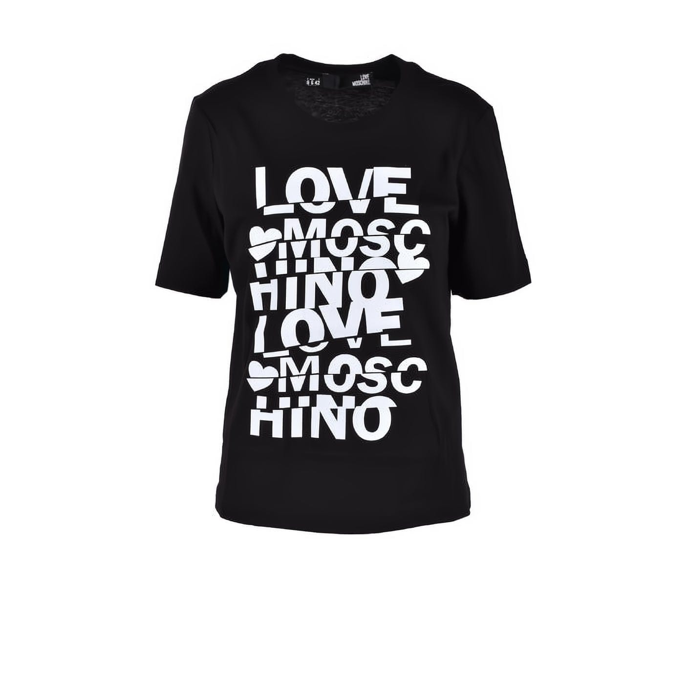 Love Moschino T-Shirt Damen | Rundhalsausschnitt | 100% Cotton - La Ballerina