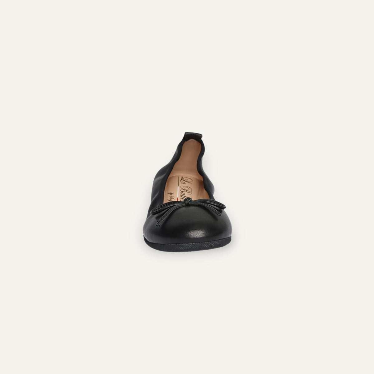 BASIC Damen-Ballerinas aus Nappaleder in Schwarz – N11-010 BASIC Ballerinas