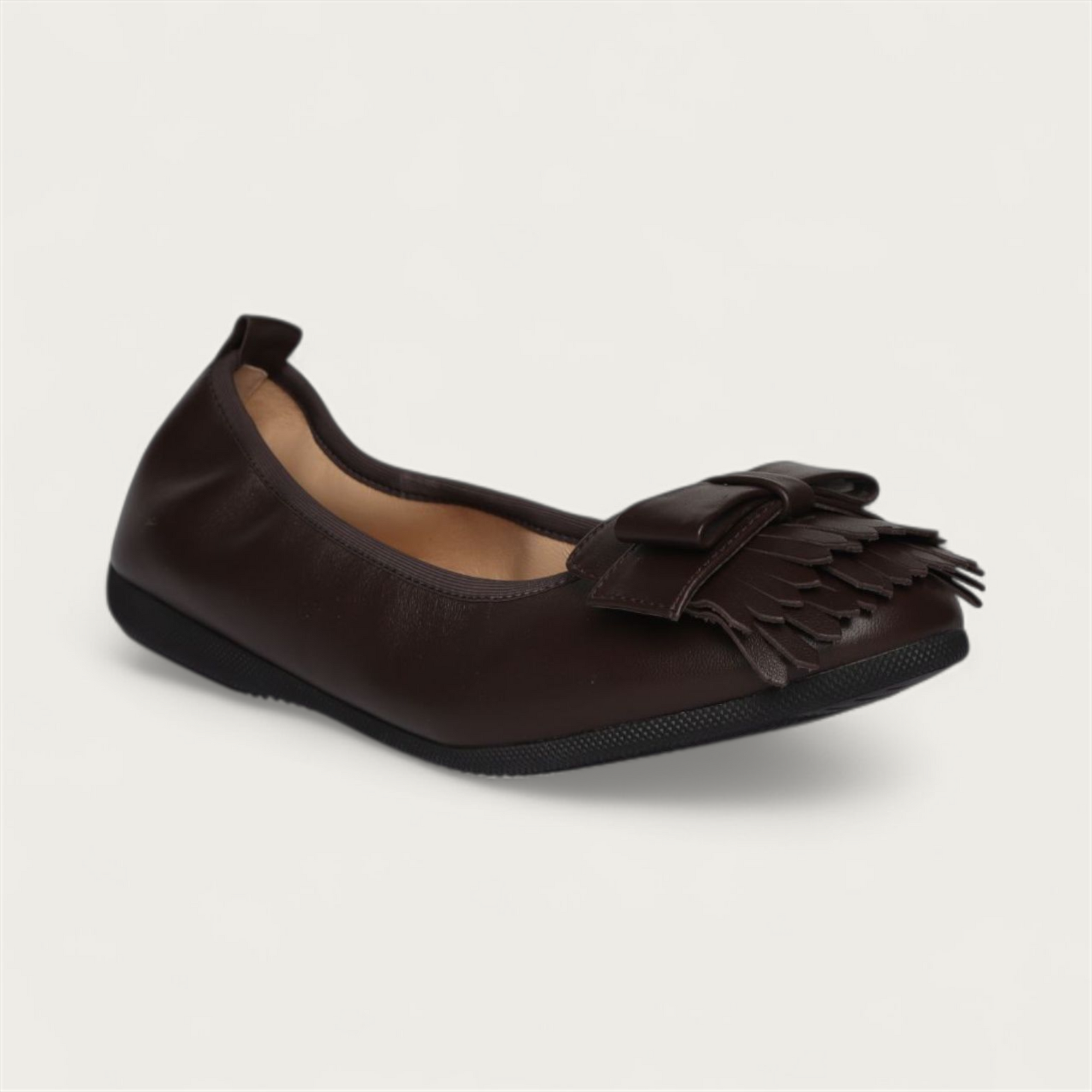 CAMBIO Damen-Ballerinas aus Nappaleder in Braun CAMBIO Ballerinas