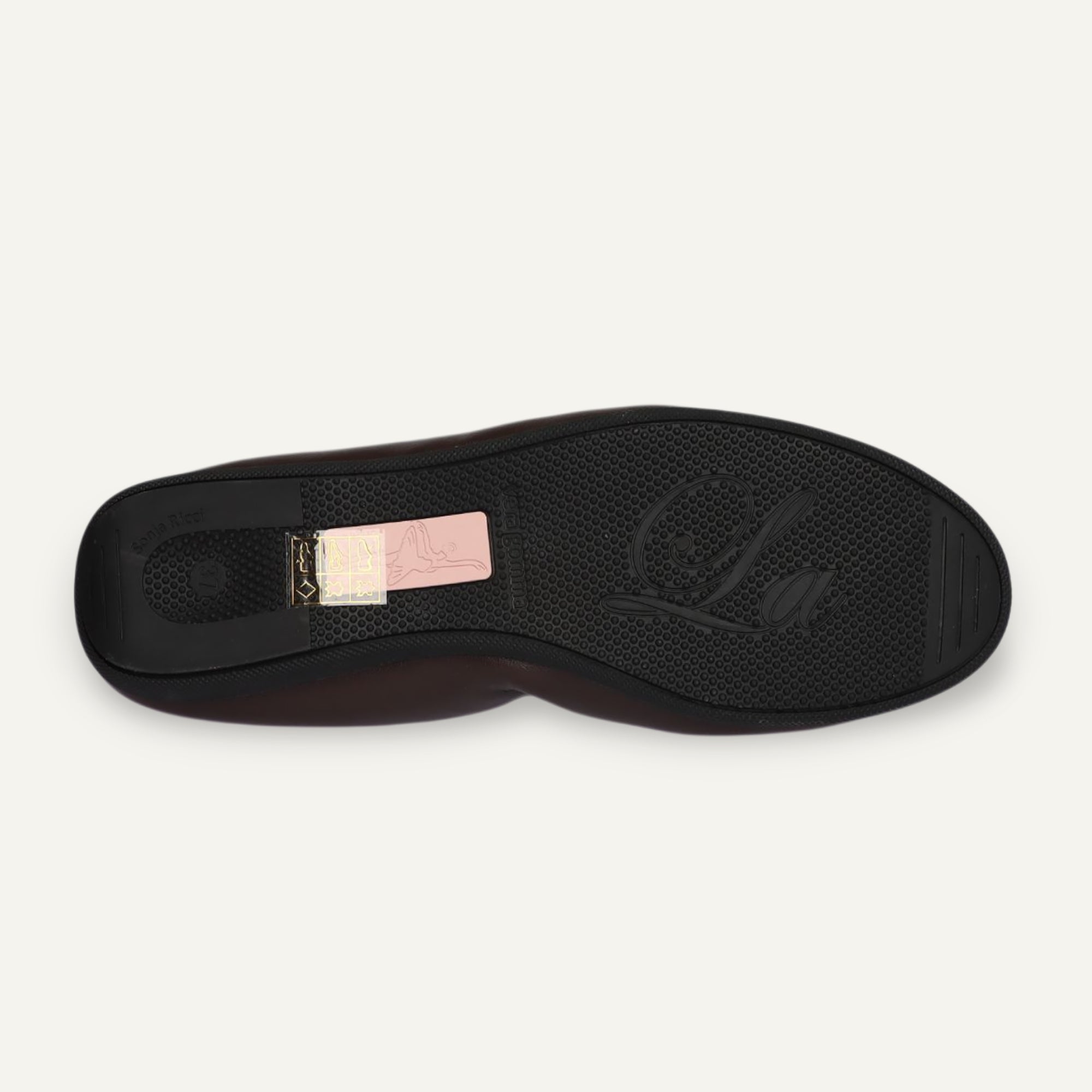 BASIC Winter Damen-Ballerinas aus Nappaleder in Braun mit Lammfell – N16-245 BASIC Winter Ballerinas
