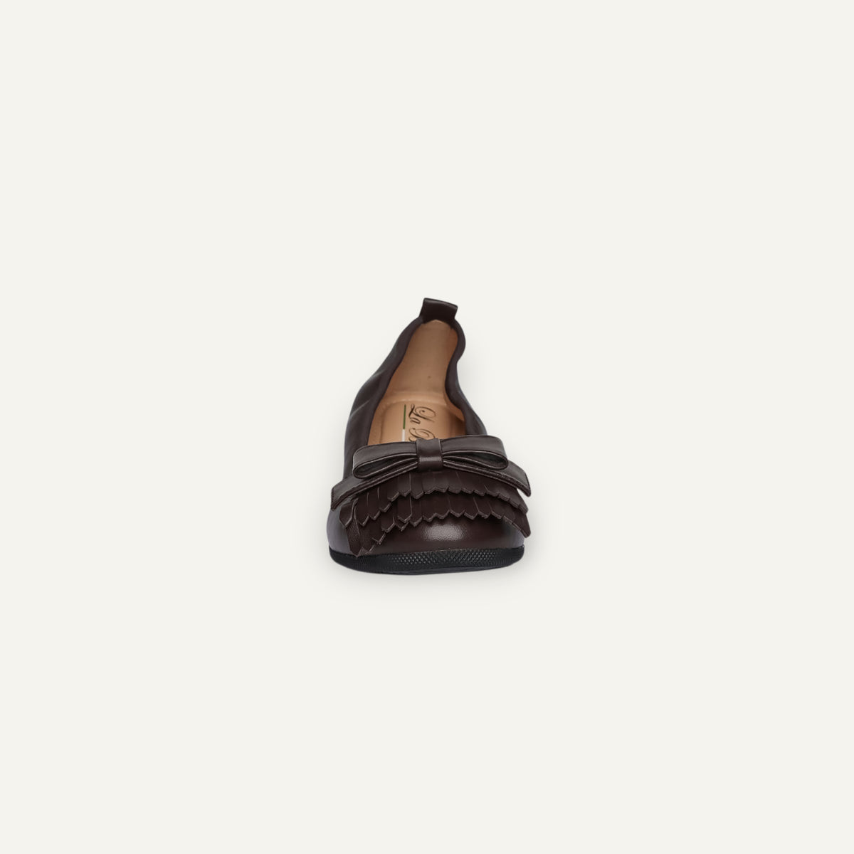 CAMBIO Damen-Ballerinas aus Nappaleder in Braun CAMBIO Ballerinas