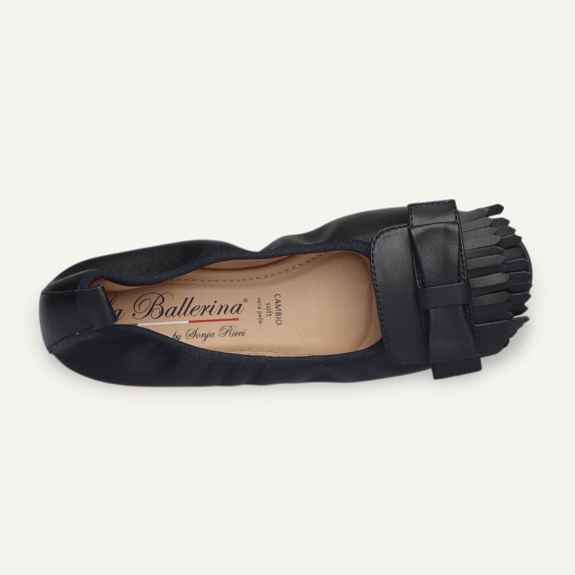 CAMBIO Damen-Ballerinas aus Nappaleder in Blau CAMBIO Ballerinas