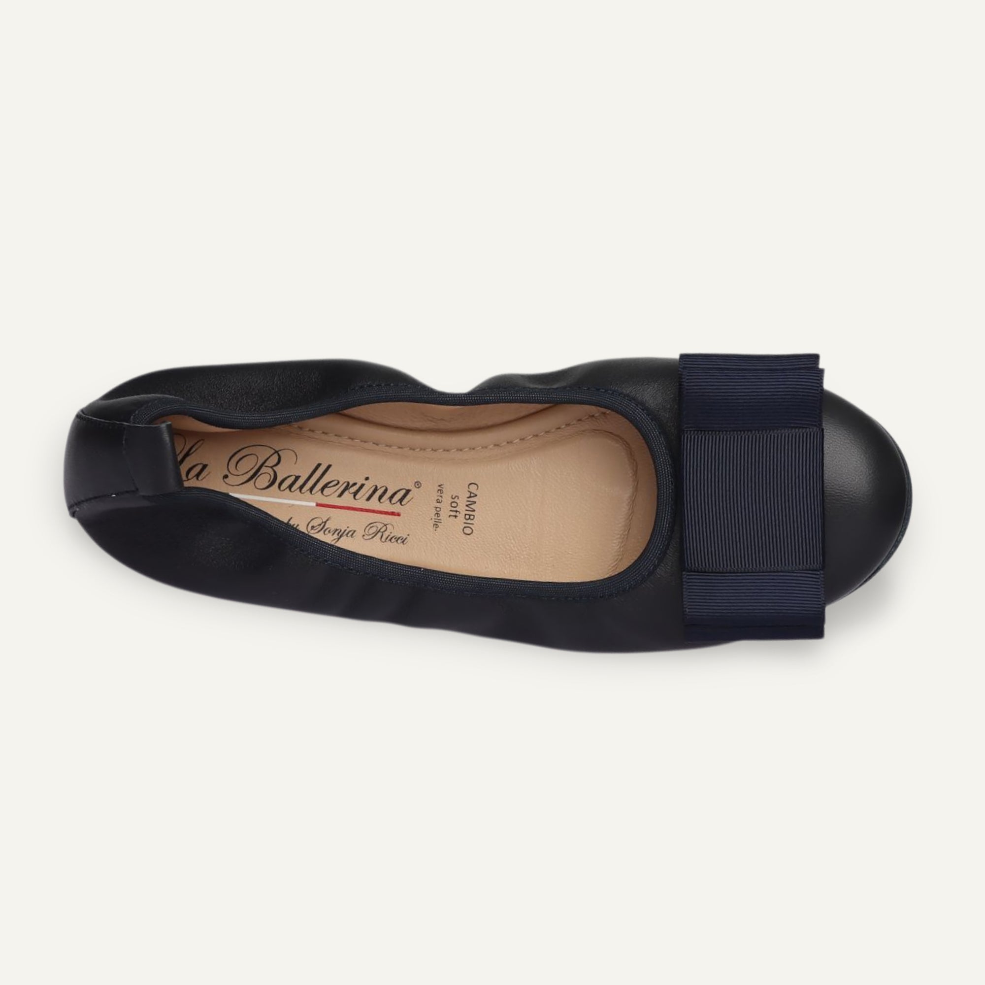 CAMBIO Damen-Ballerinas aus Nappaleder in Blau CAMBIO Ballerinas