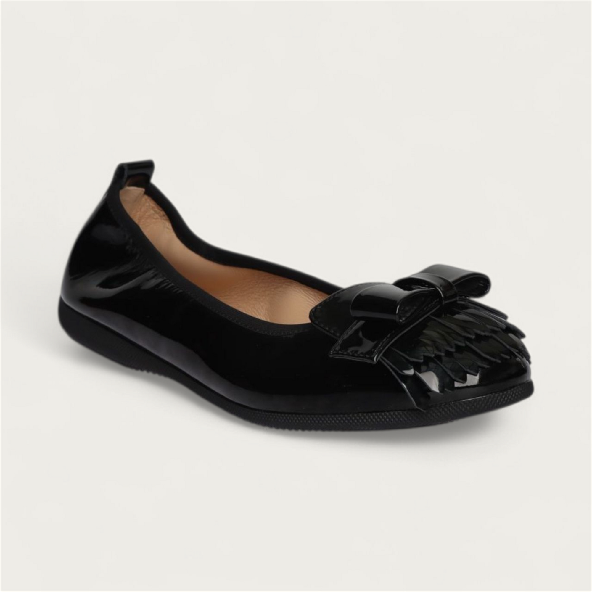 CAMBIO Damen-Ballerinas aus Lackleder in Schwarz CAMBIO Ballerinas