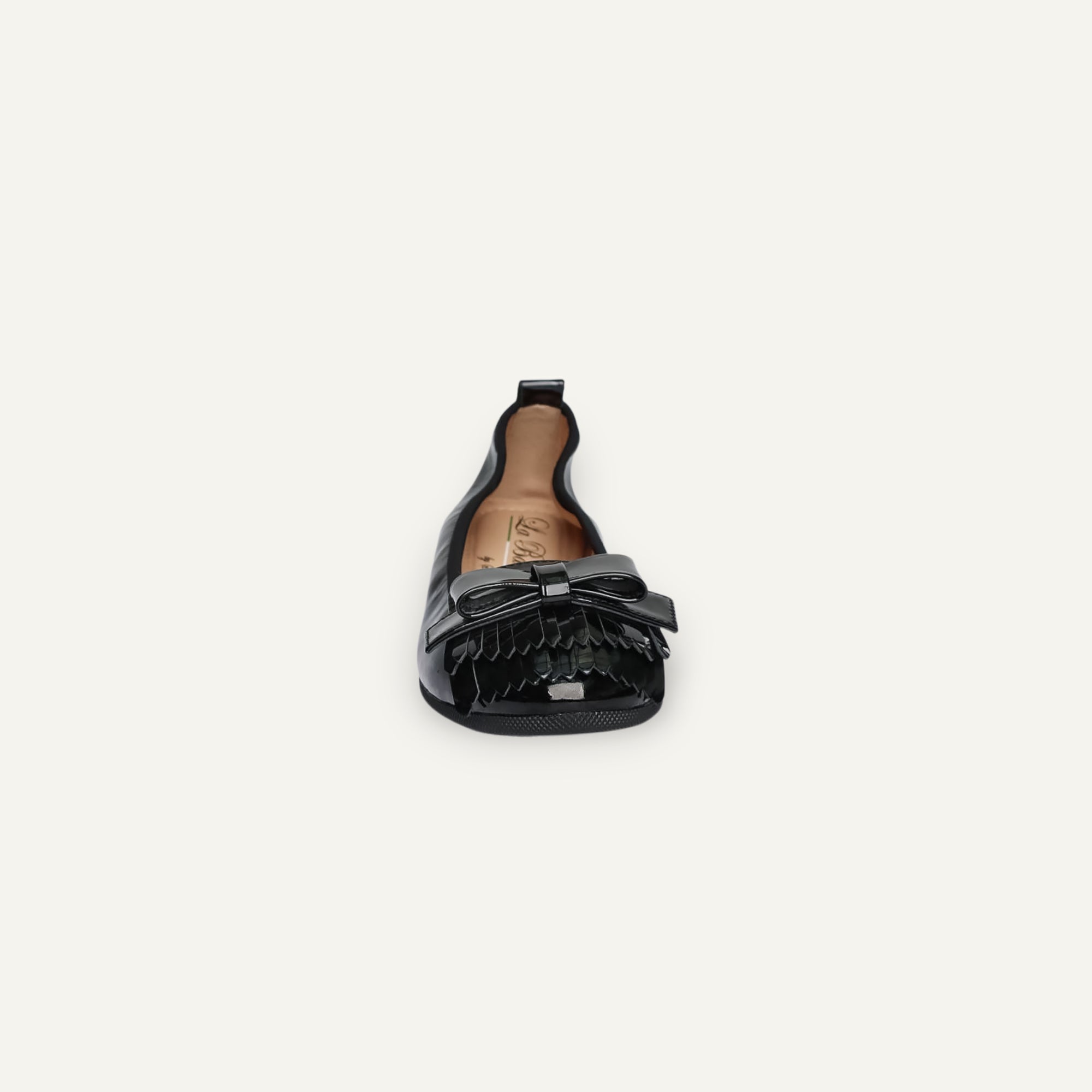 CAMBIO Damen-Ballerinas aus Lackleder in Schwarz CAMBIO Ballerinas