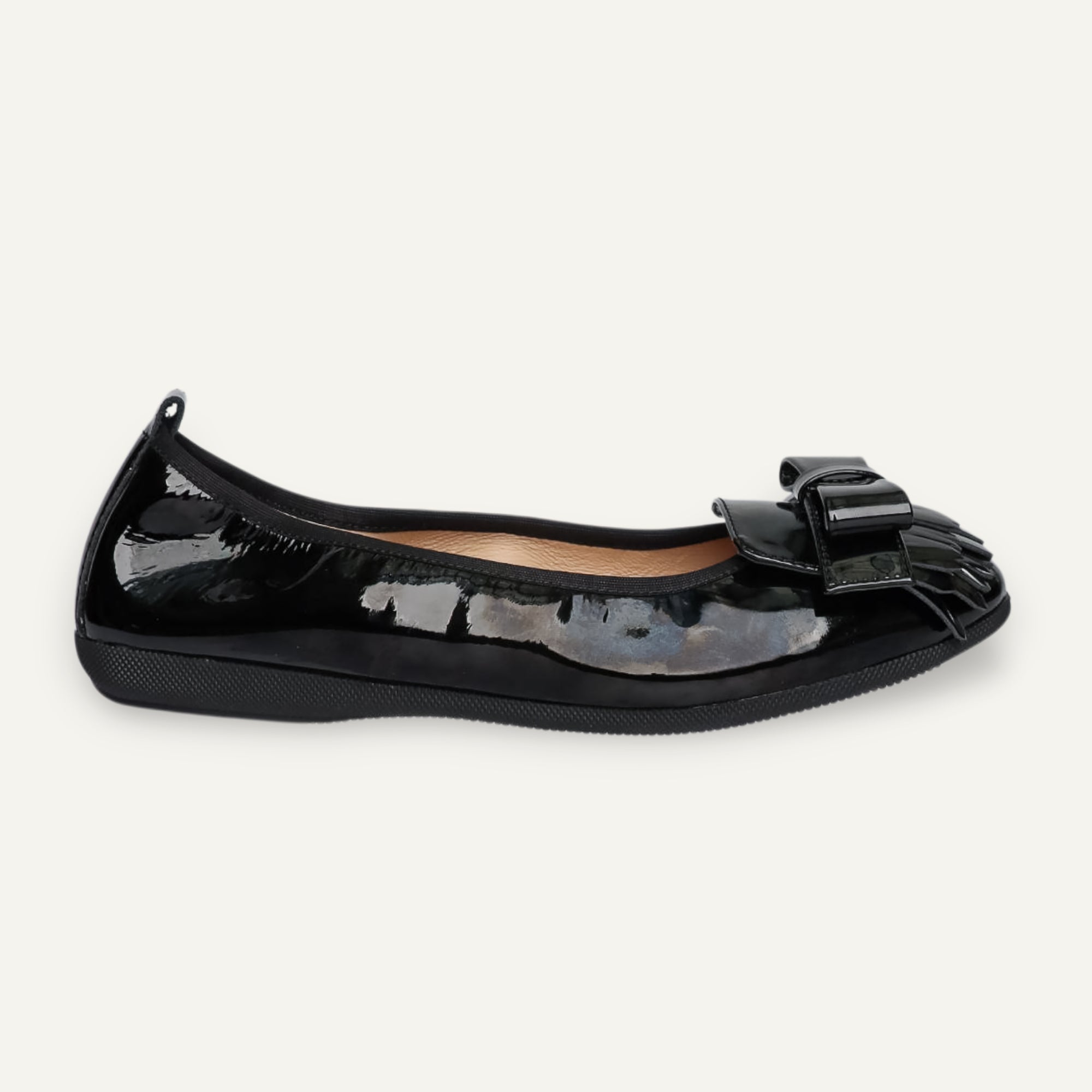 CAMBIO Damen-Ballerinas aus Lackleder in Schwarz CAMBIO Ballerinas