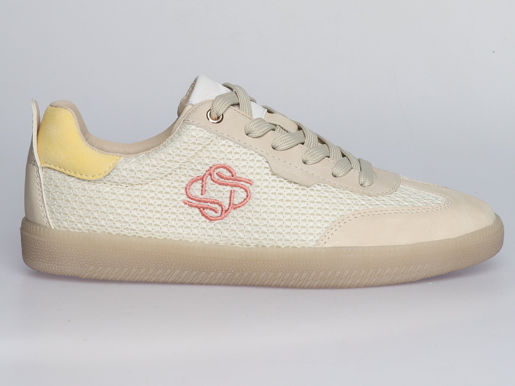 LA BALLERINA Damen Sneaker W14713 – Beige - La Ballerina