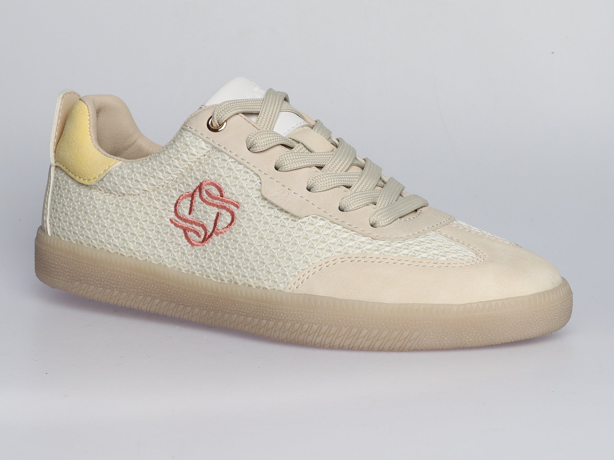LA BALLERINA Damen Sneaker W14713 – Beige - La Ballerina