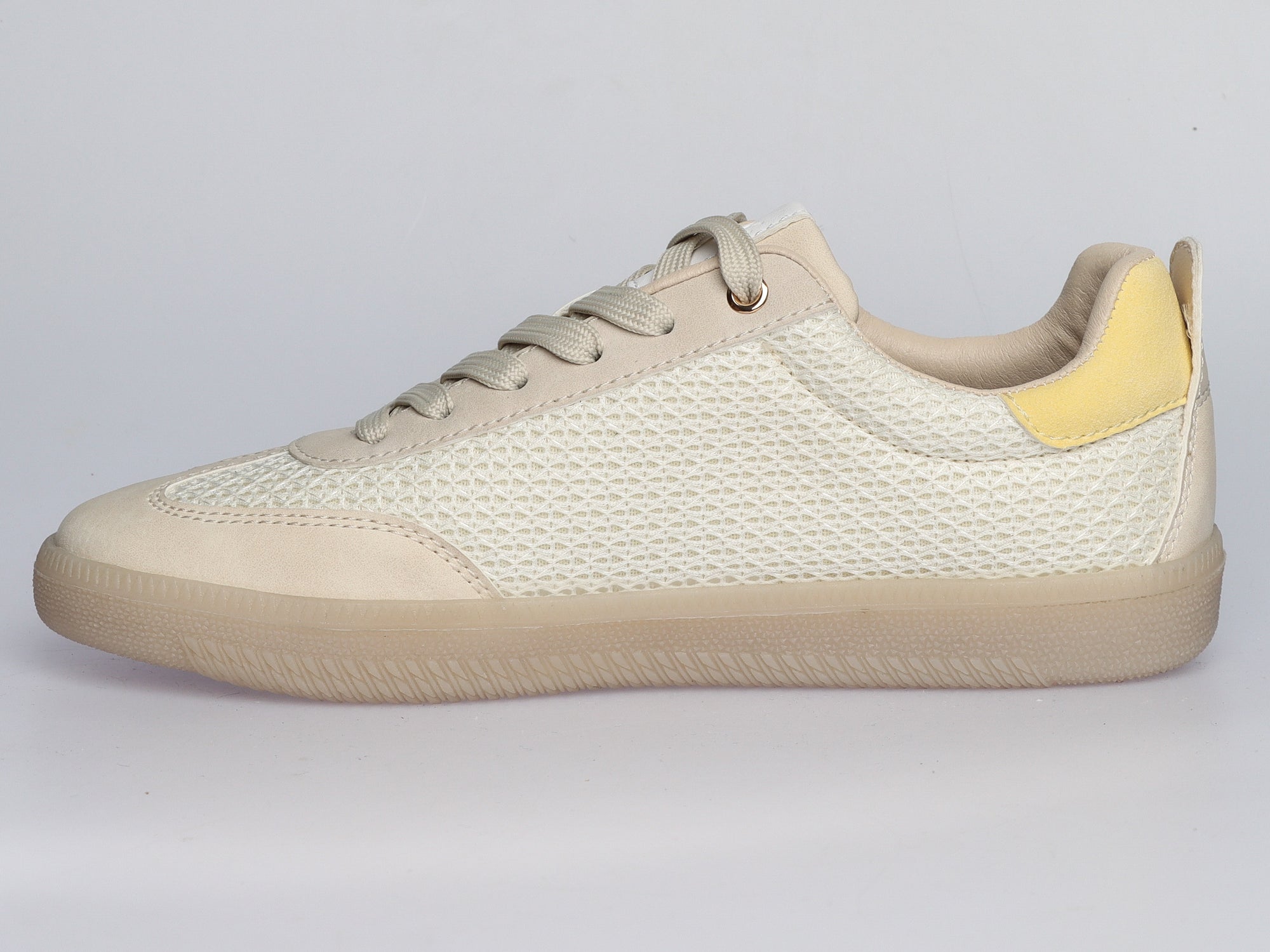 LA BALLERINA Damen Sneaker W14713 – Beige - La Ballerina