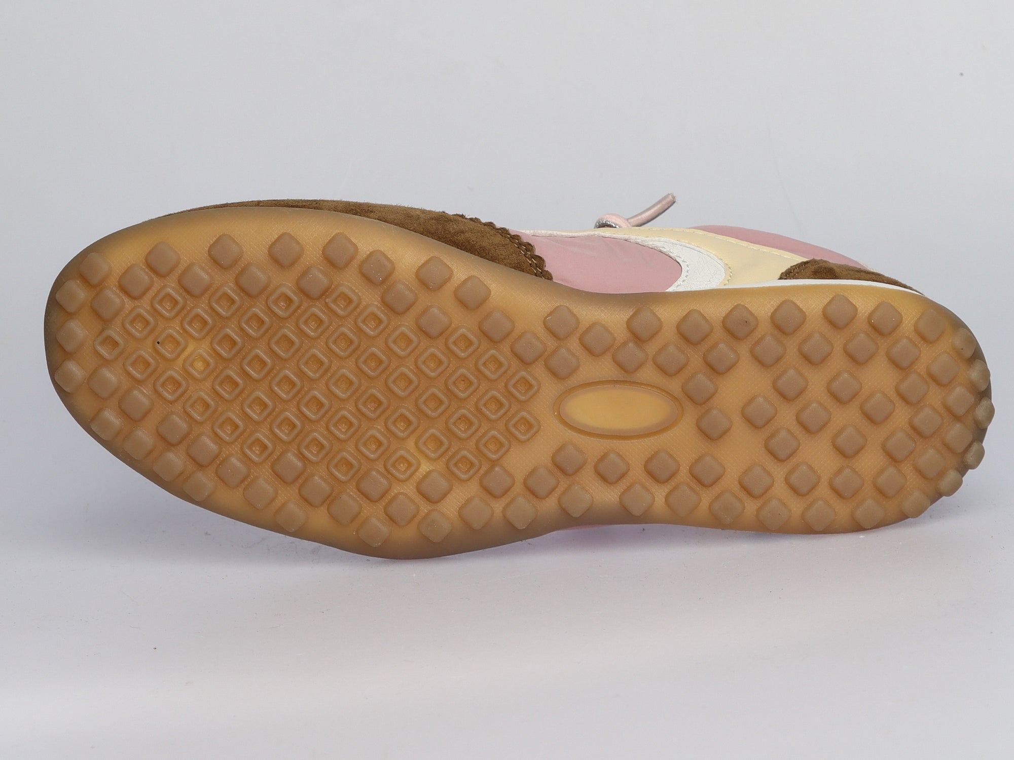 Damen Sneaker aus Veloursleder und Textil in Rosa | LA BALLERINA | Art. W52387 - La Ballerina