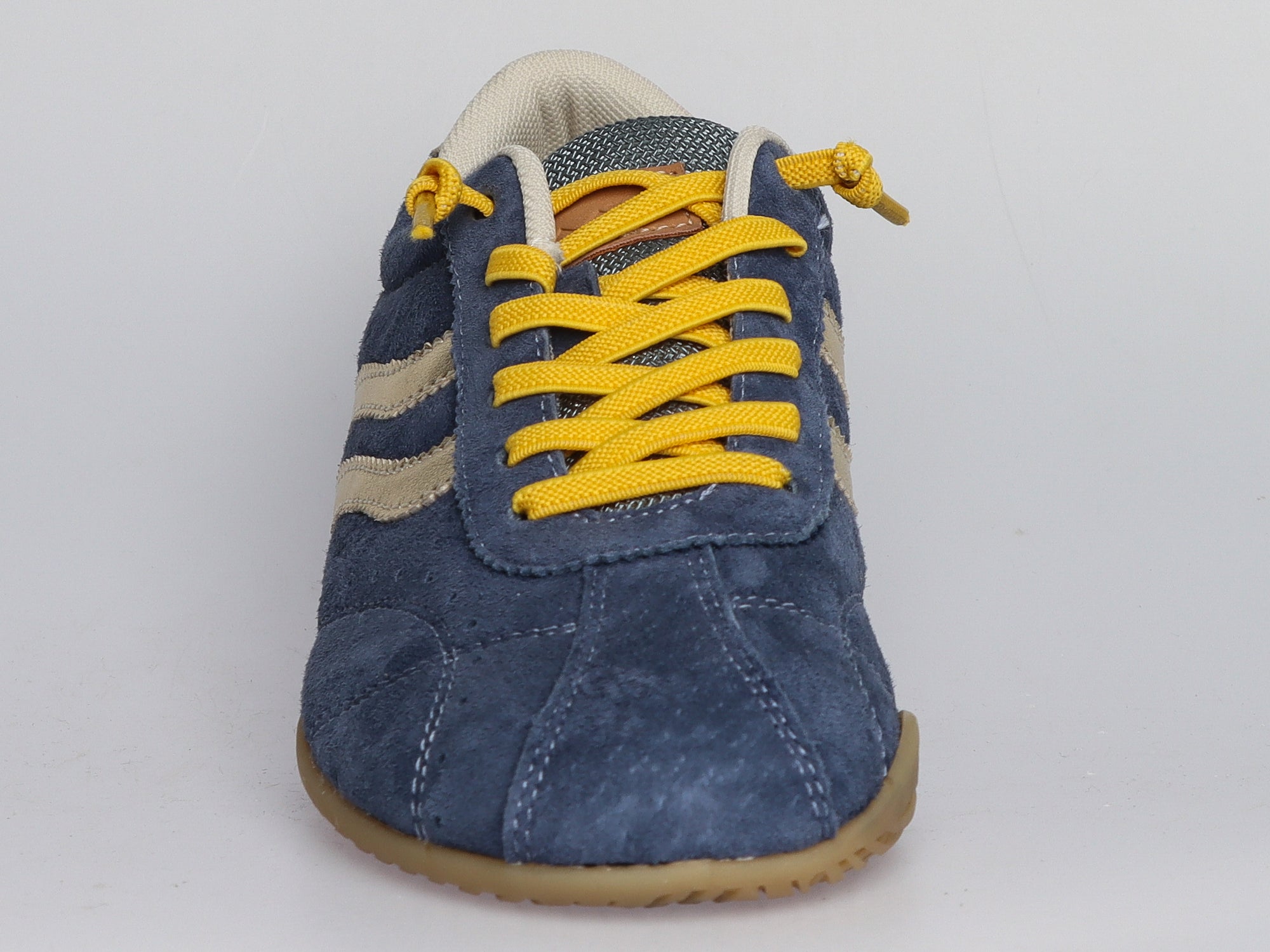 Damen Sneaker aus Veloursleder in Blau | LA BALLERINA | Art. W52389 - La Ballerina