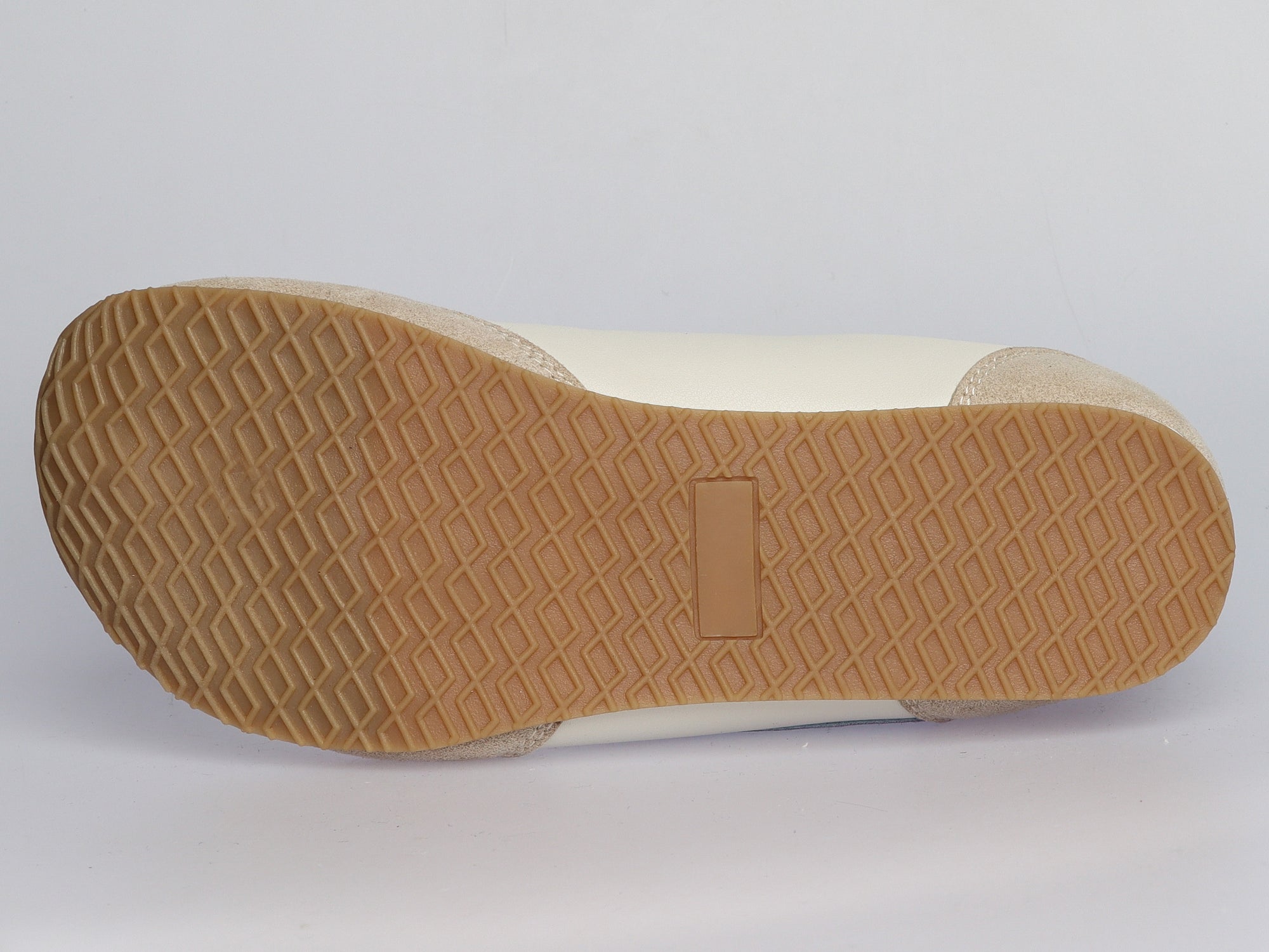 Damen Sneaker aus Veloursleder und Leder in Creme | LA BALLERINA | Art. W52390 - La Ballerina